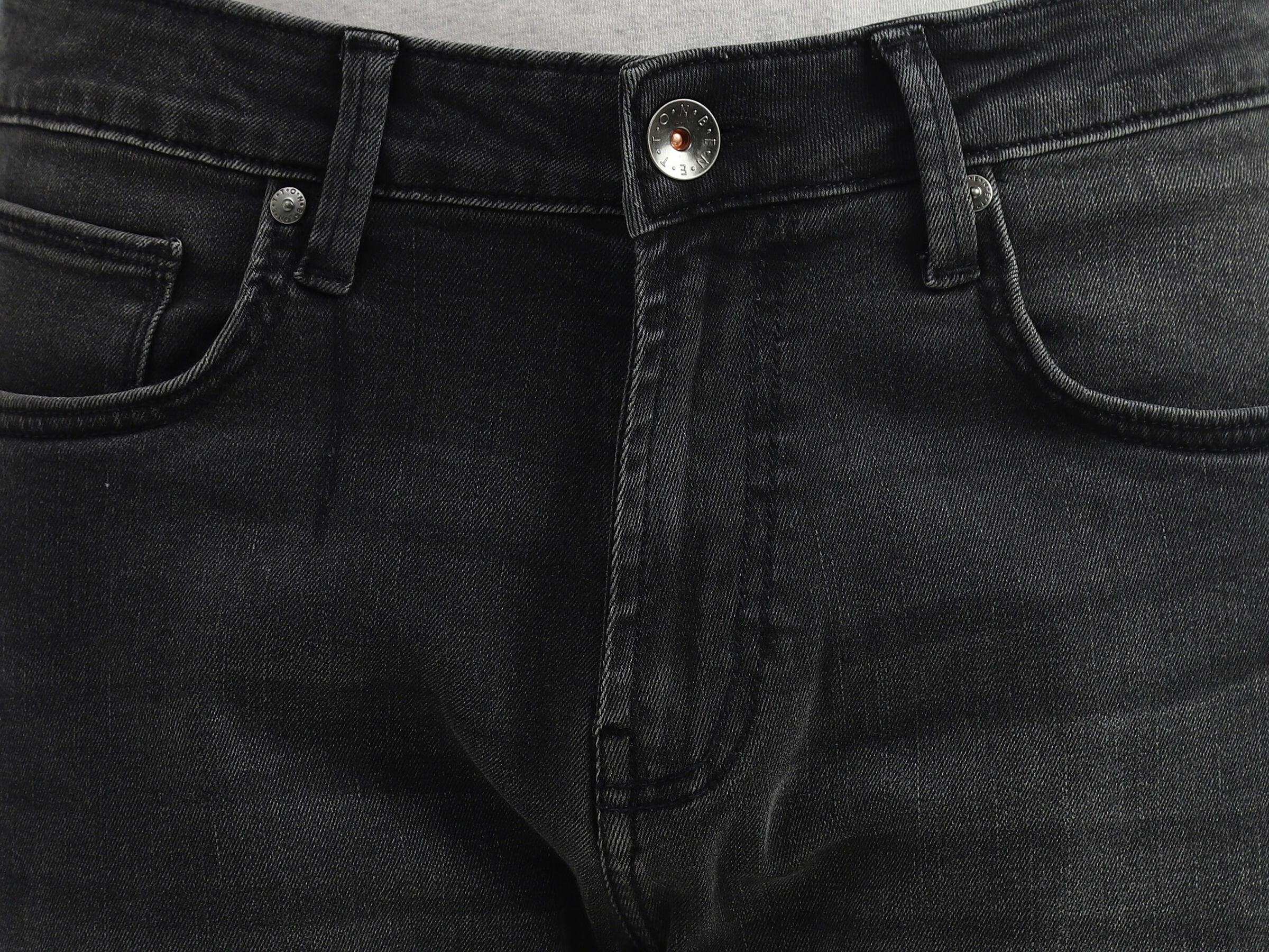 CARROT FIT MILD FADED BLACK BMRG JEANS image number 5