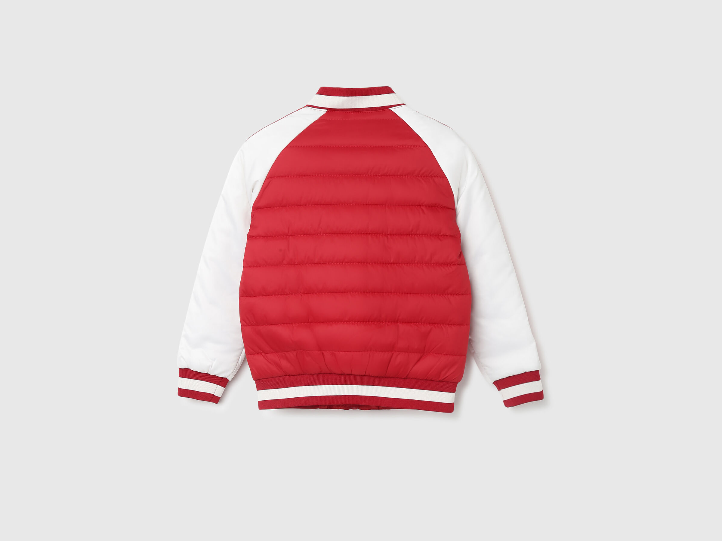 COLOR BLOCK ICON TAPE UCB BADGE JACKET image number 1