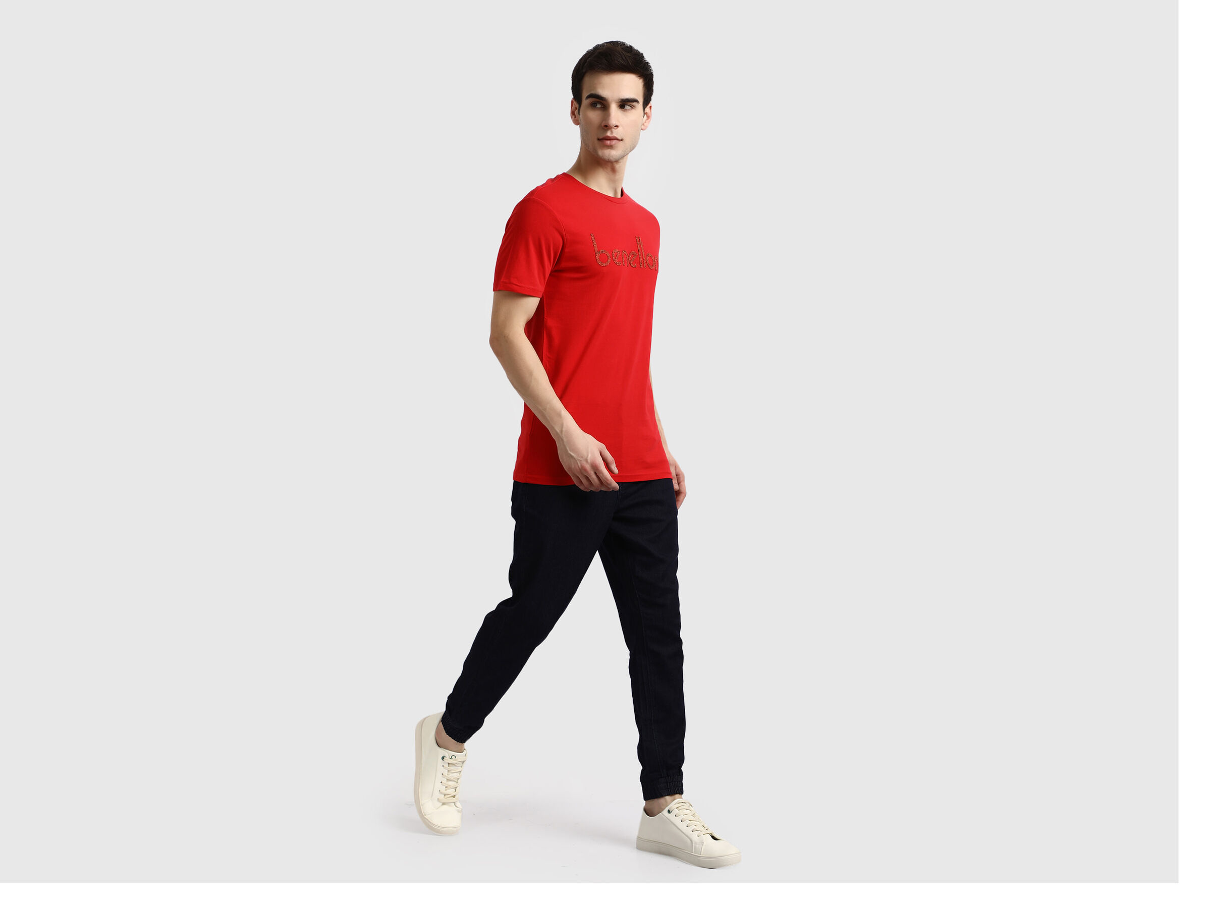 Lasercut T-Shirt with UCB Text Logo image number 4