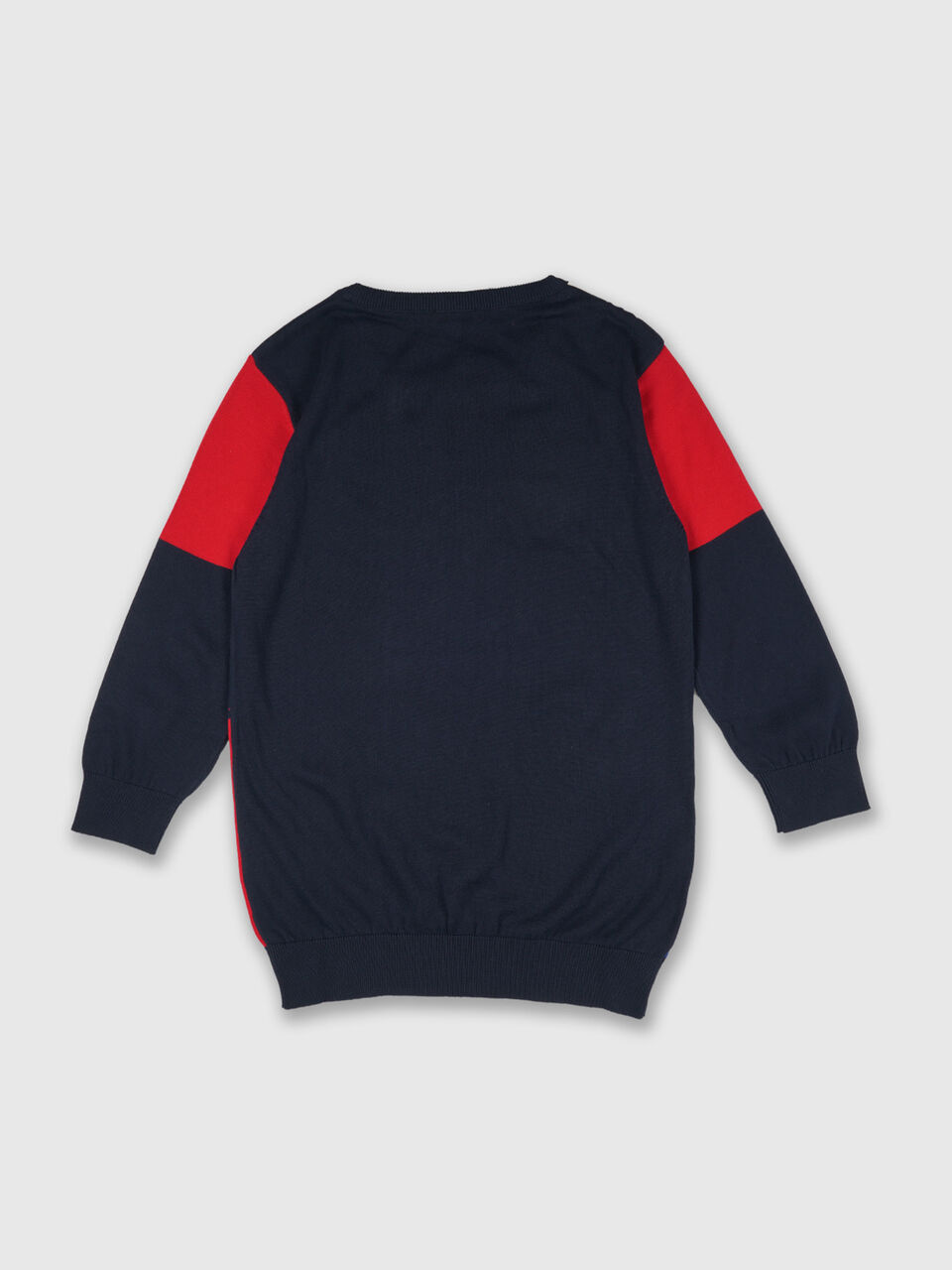 3/4th Half Sleeve Square Neck Color Block Tricot image number null