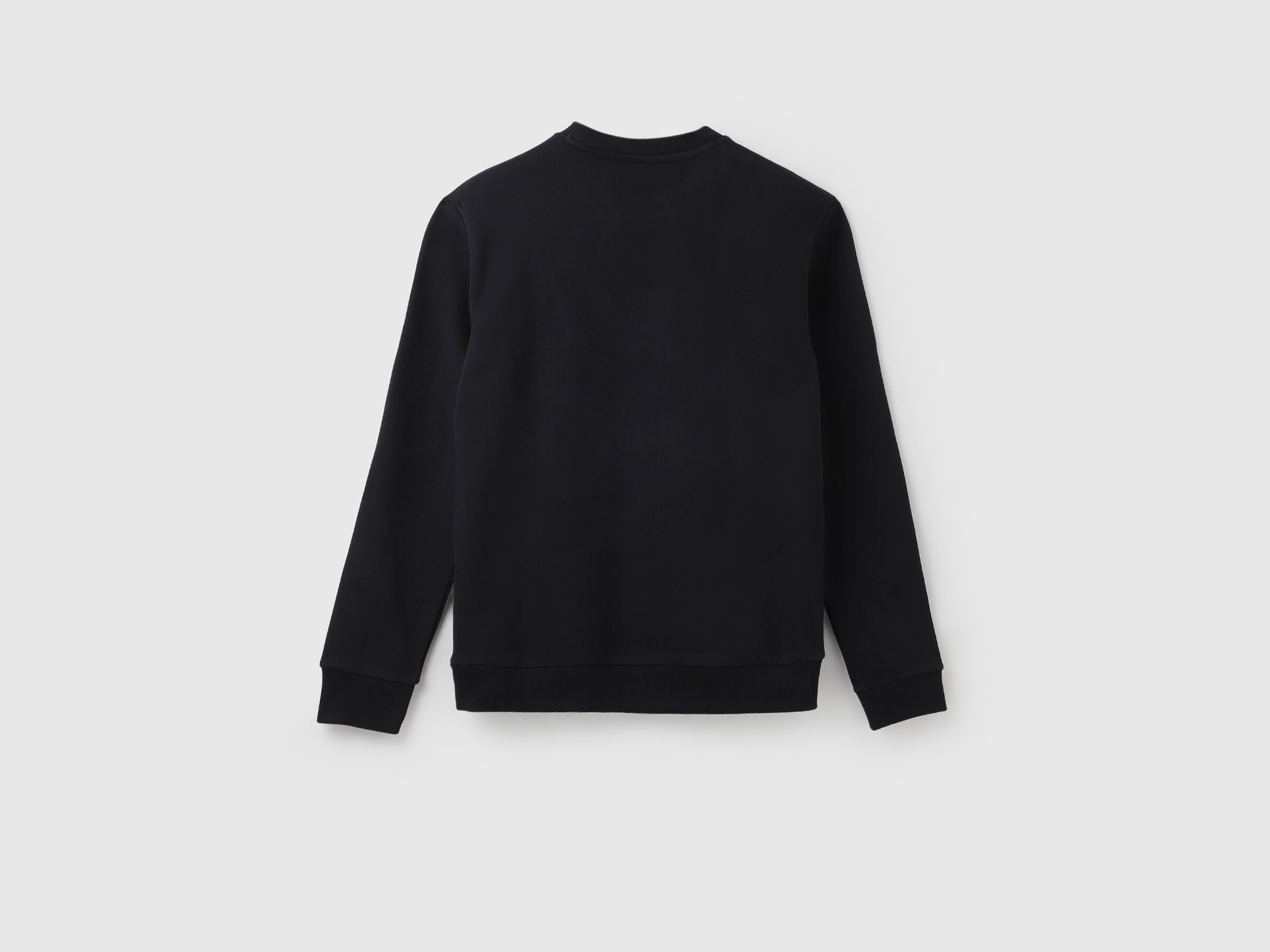 FAUX LEATHER PATCH BRANDING SWEAT image number 6