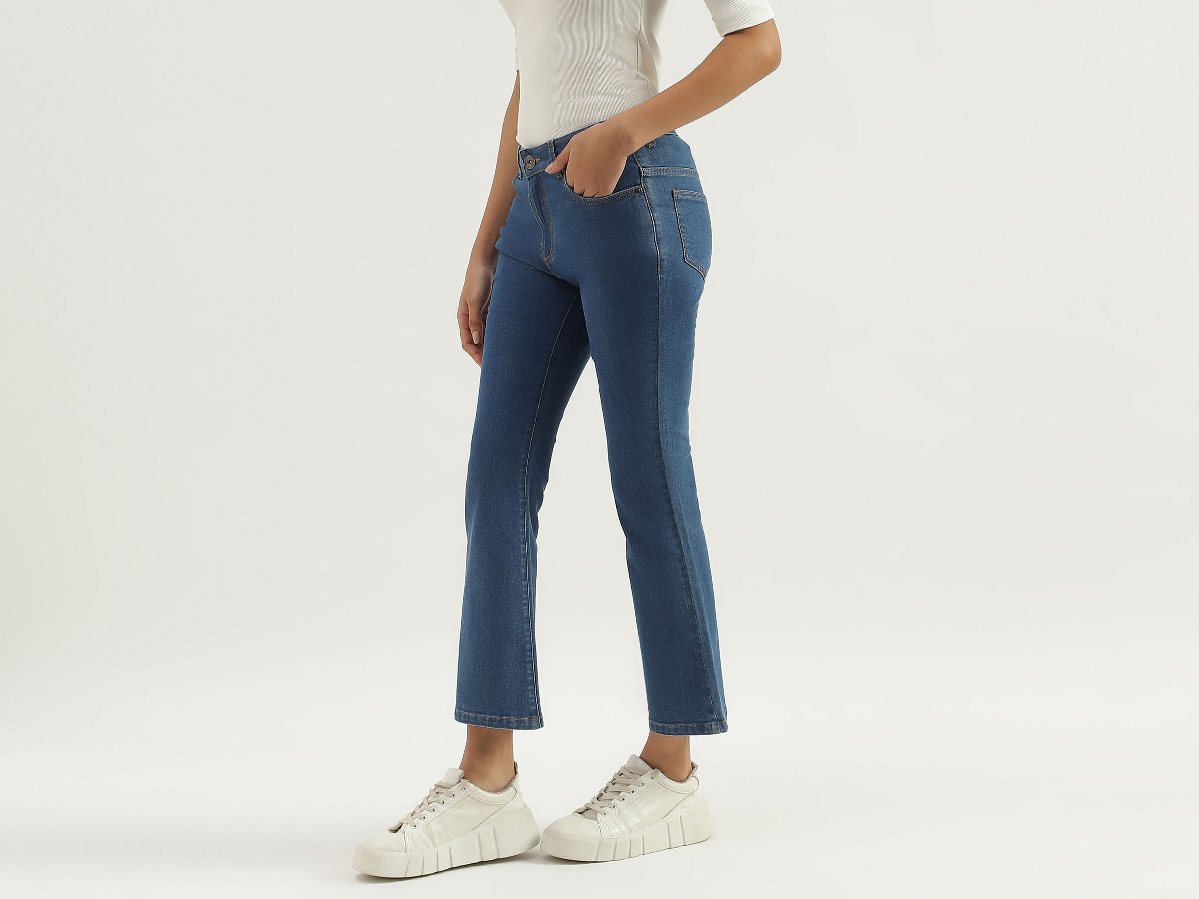 BASIC BOOTCUT INDIGO image number 1