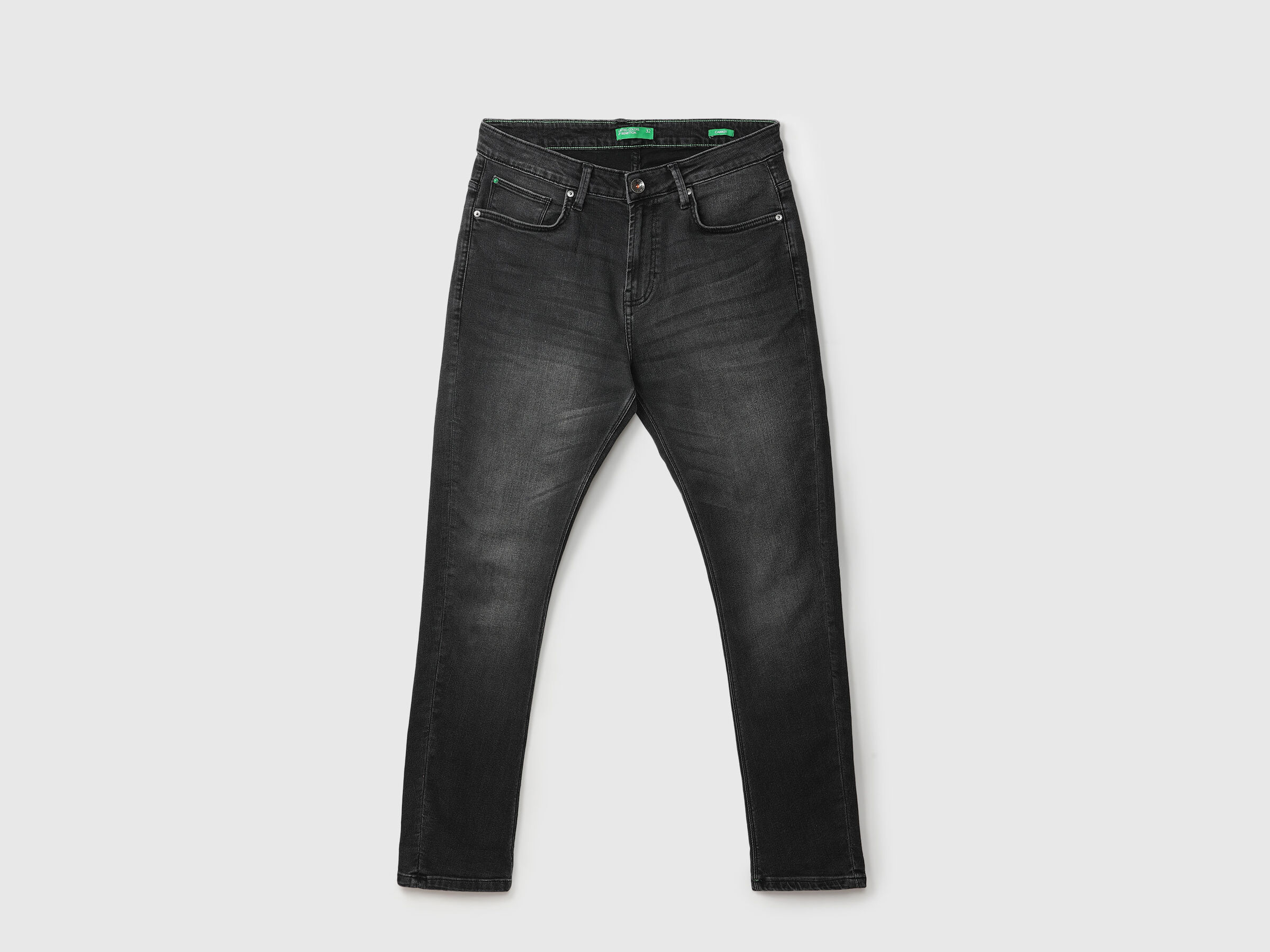 CARROT FIT MILD FADED BLACK BMRG JEANS image number 6