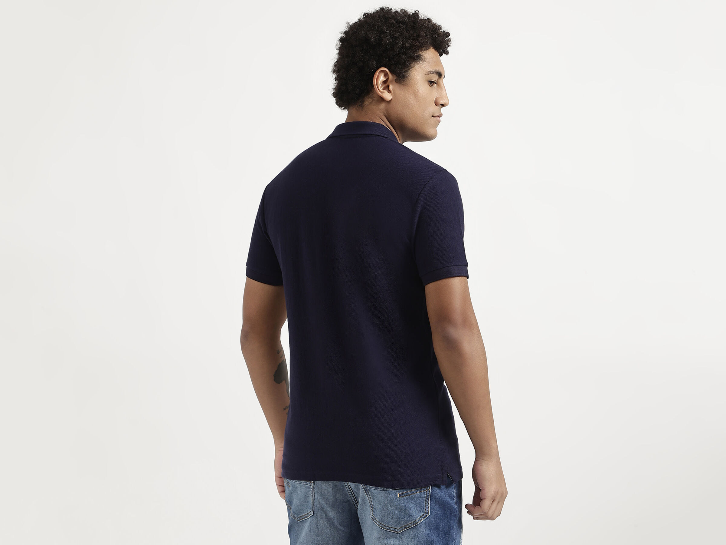 VERTICAL STRIPED POLO image number 2