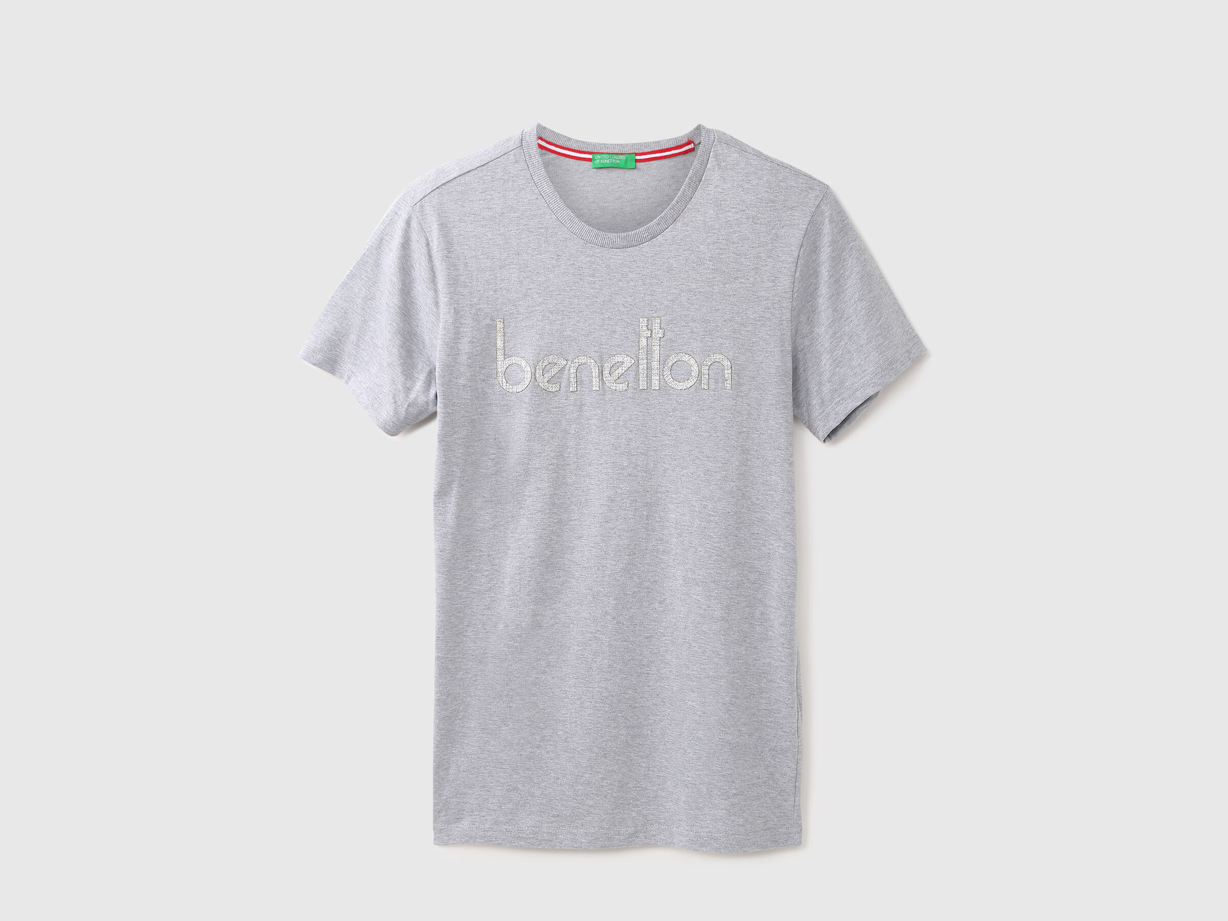 LASER CUT BENETTON TEE image number 6
