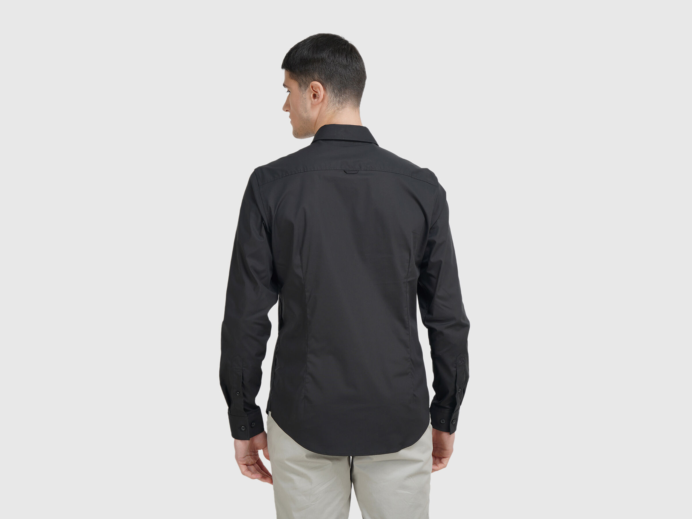 Full sleeve regular collar shirt image number 2