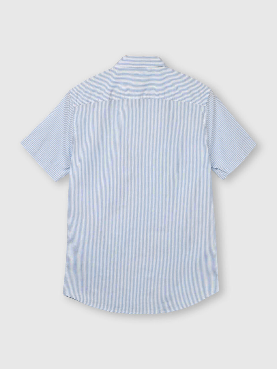 Pure Cotton Oxford Shirt with Stripes image number 2