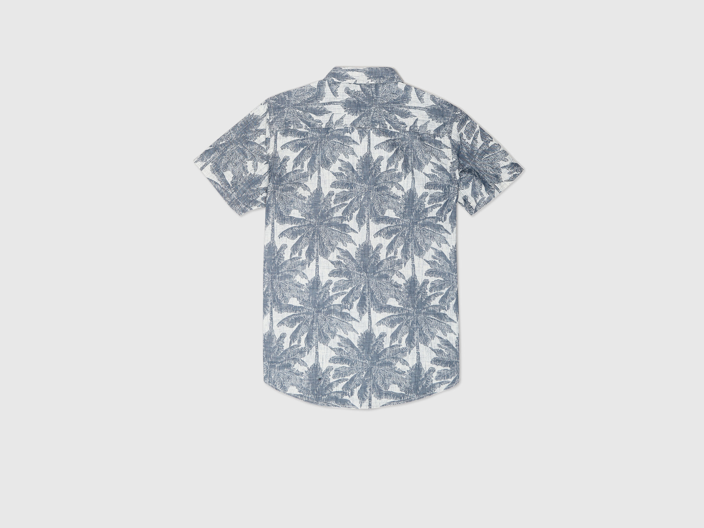 Half Sleeves Palm Print Shirt image number 6