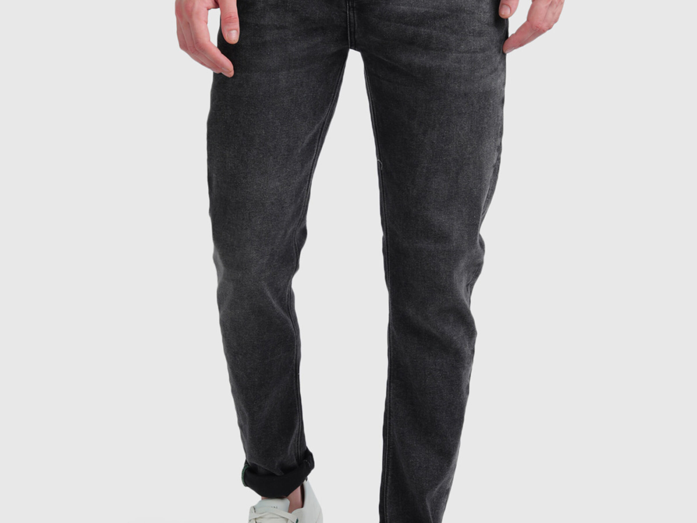 Aged Look Carrot Fit Jeans image number 0