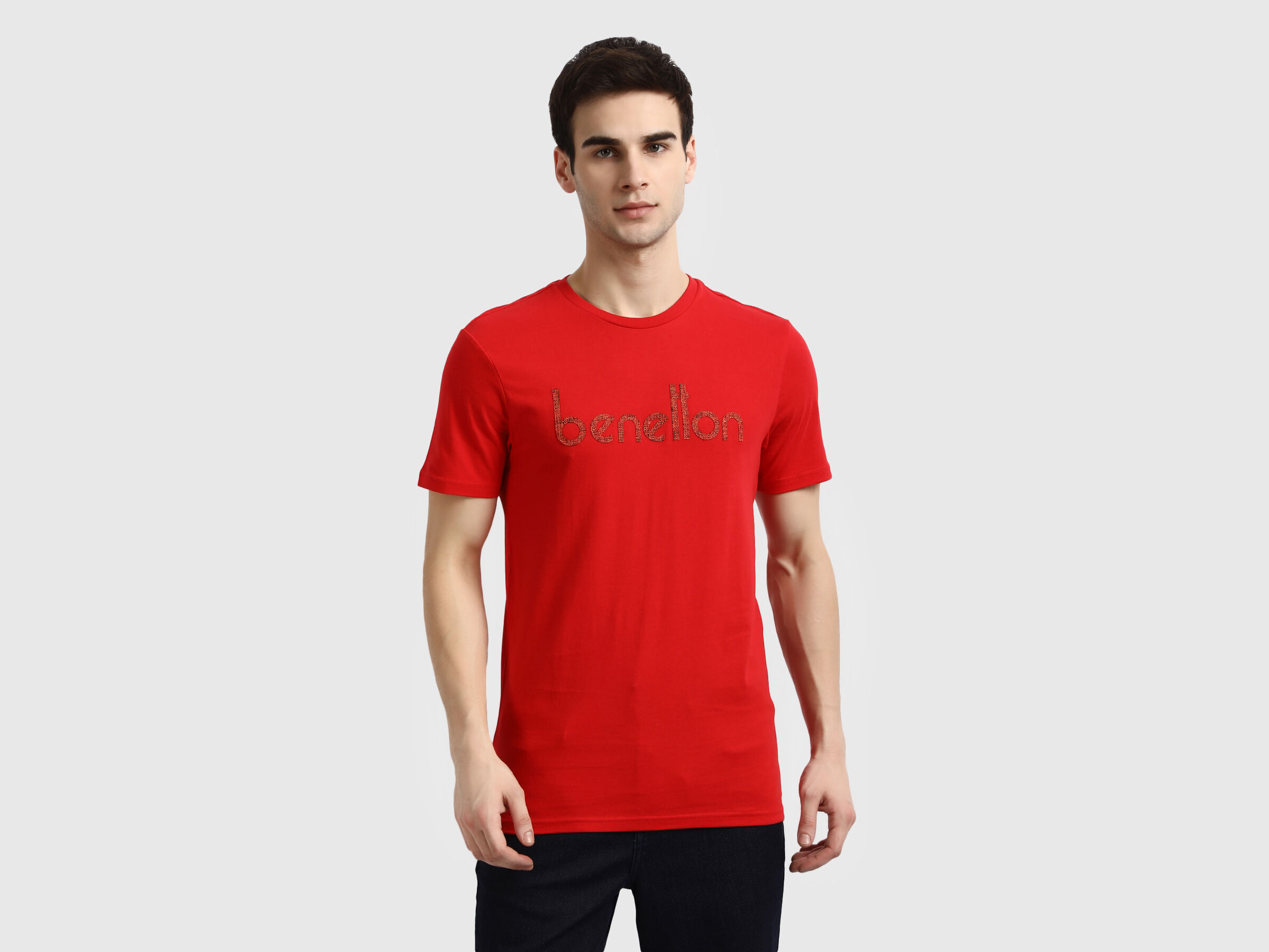 Lasercut T-Shirt with UCB Text Logo image number 0