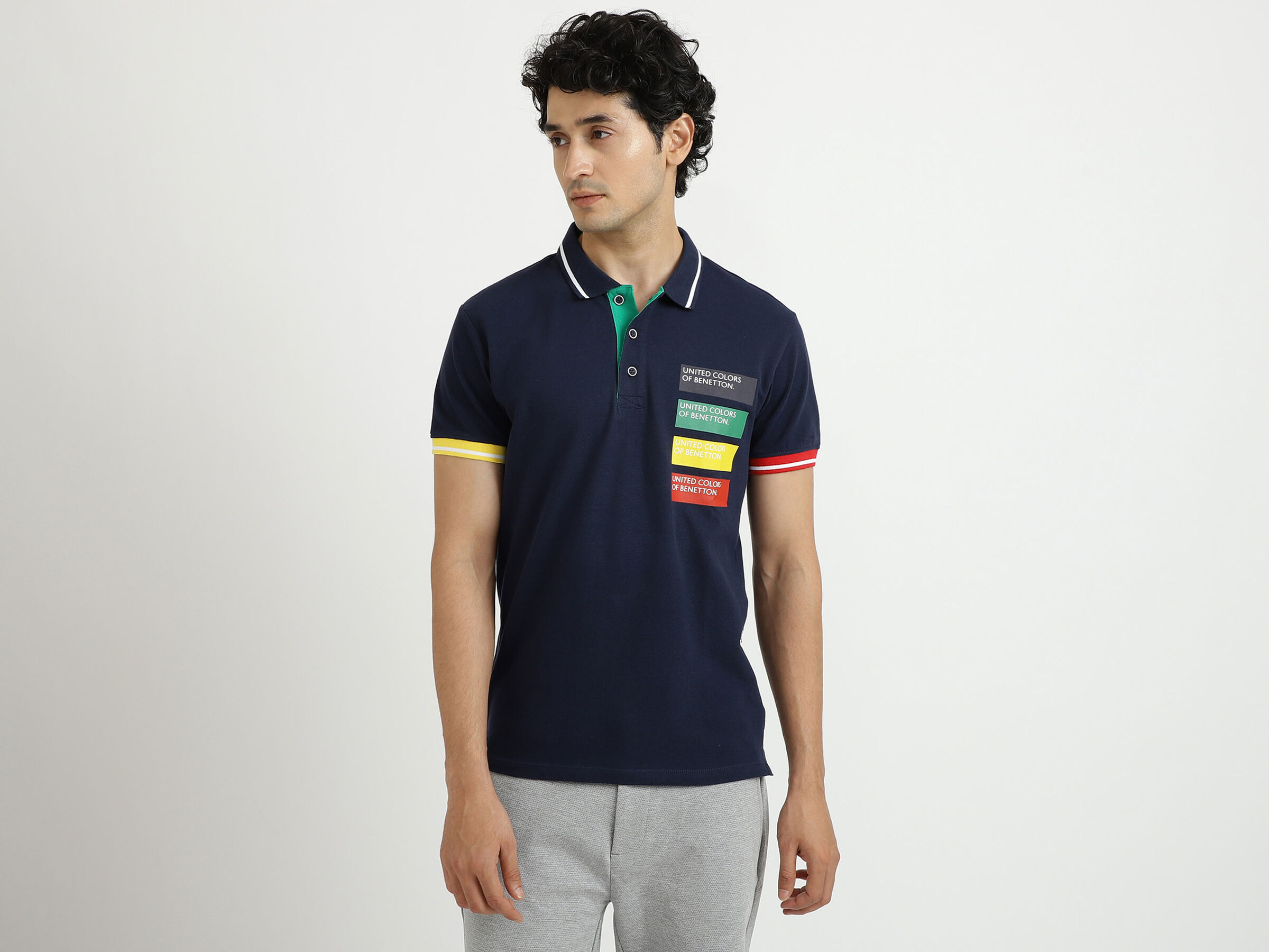 4 Patch Pique Polo image number 0