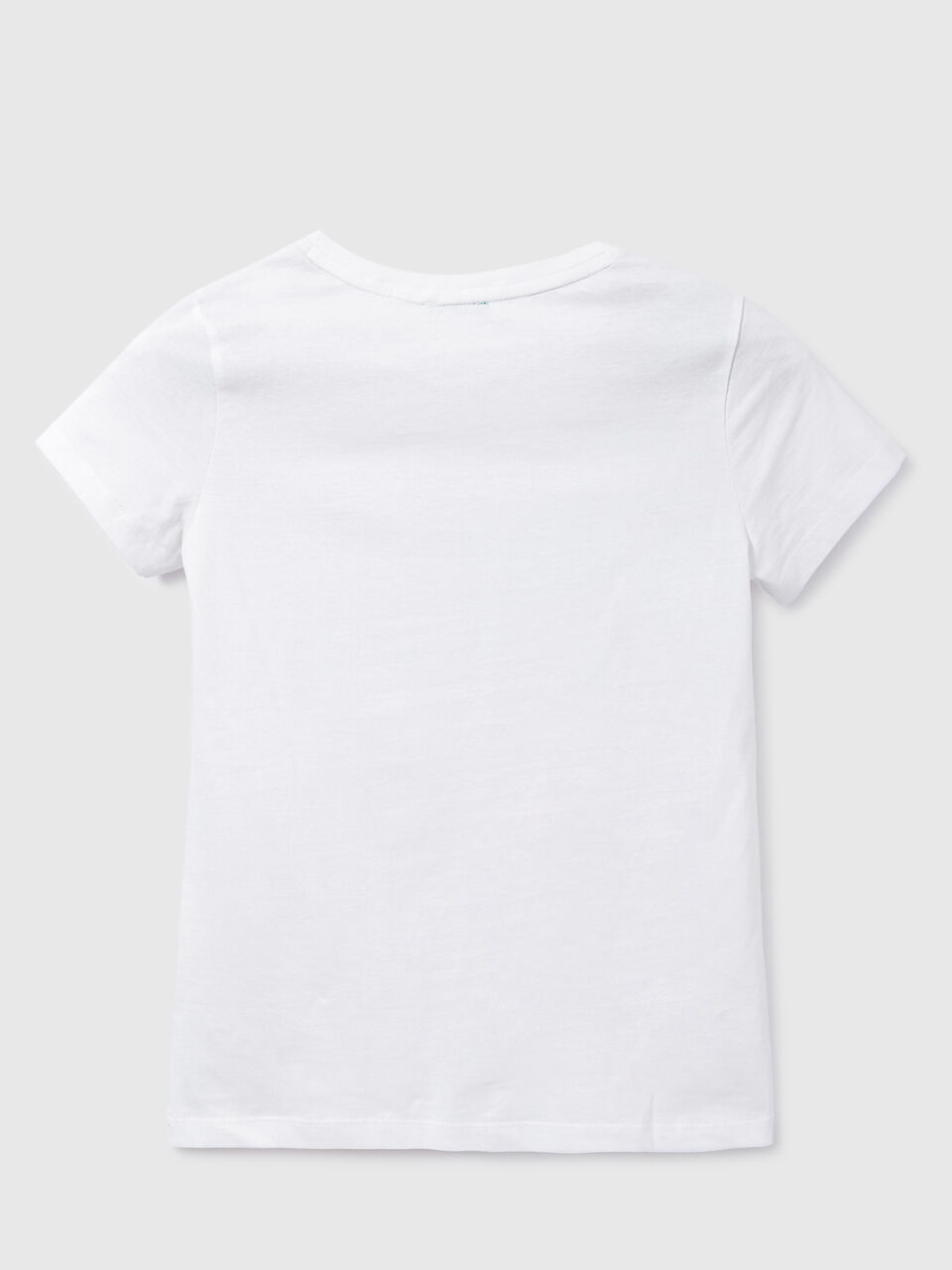 S/SLV TEE WITH SUN RAINBOW & HEART PRINT image number 2