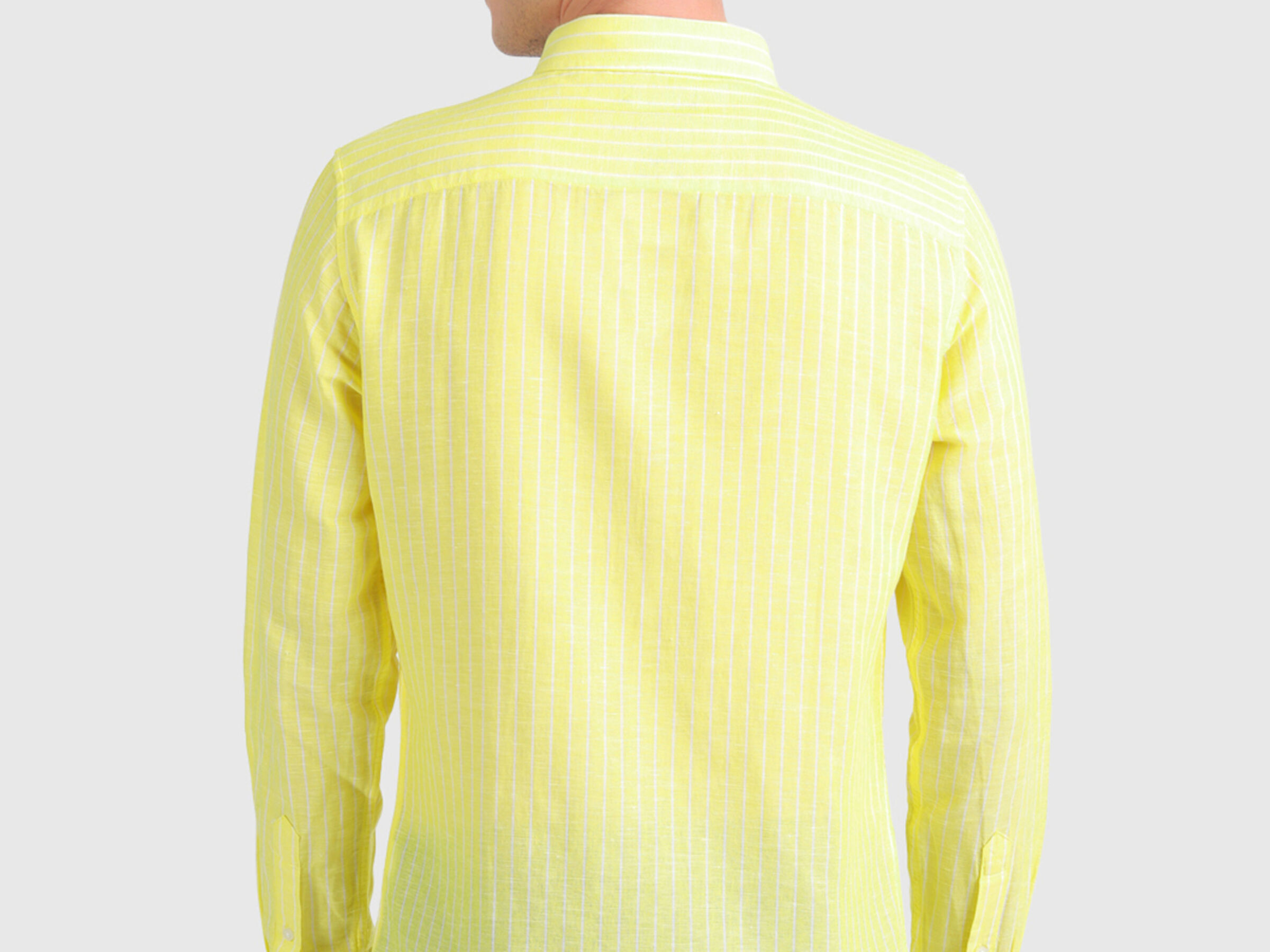 Linen Blend Stripe Shirt image number 1