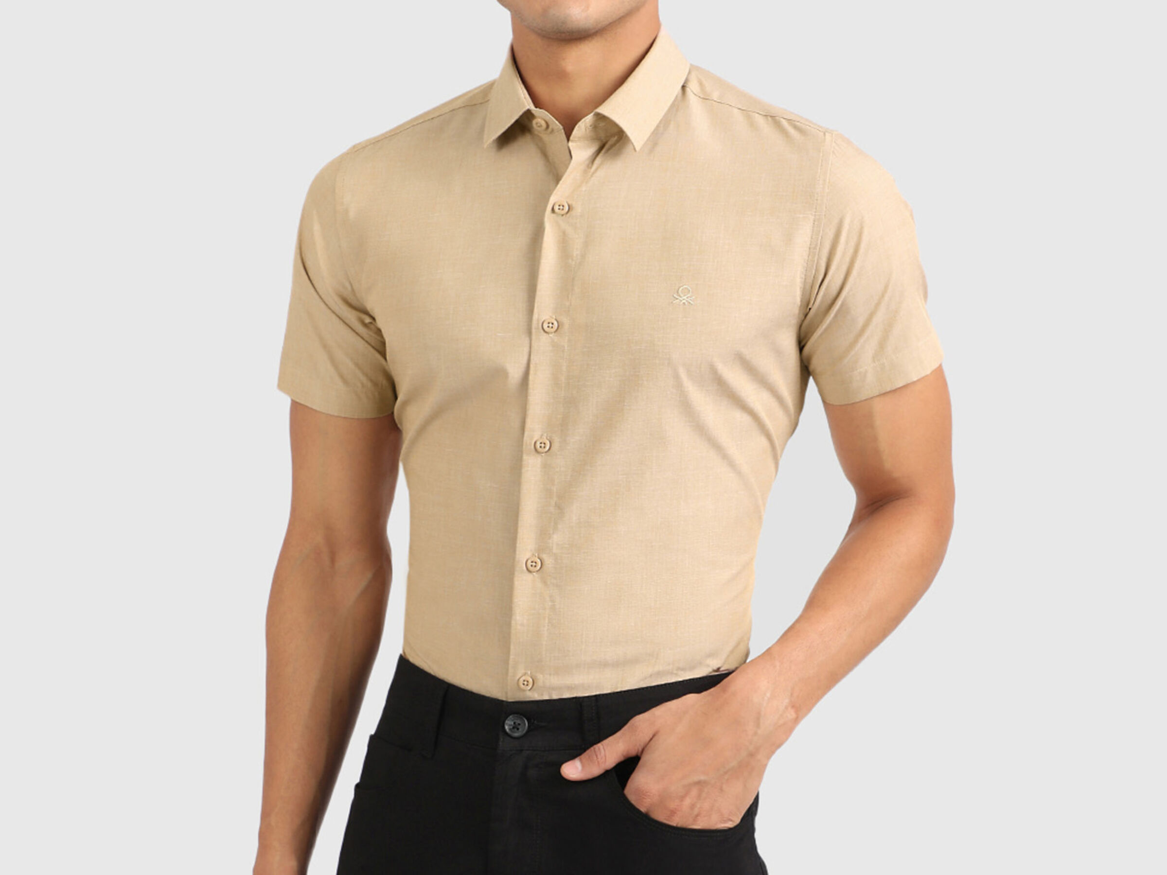 Cotton Half Sleeve Formal Shirt image number 0