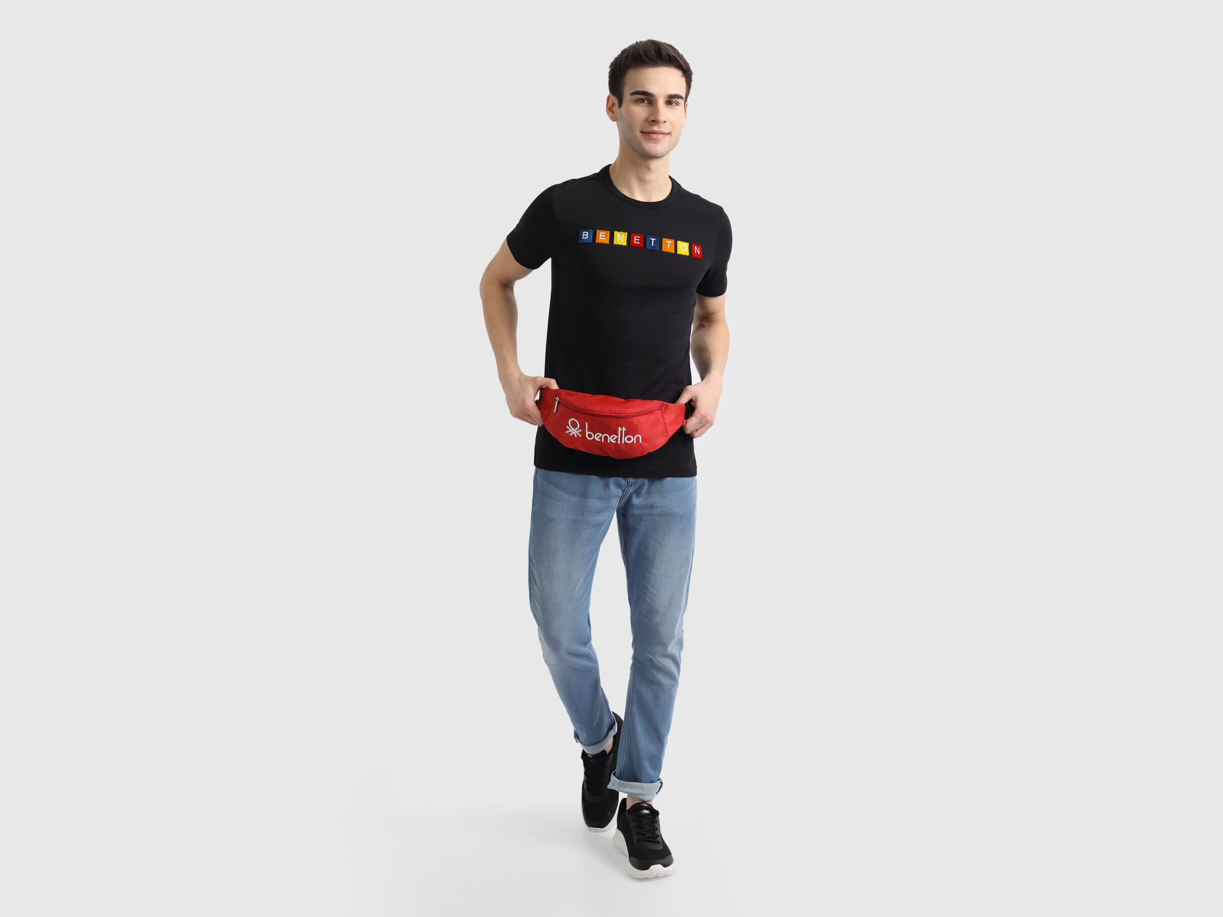 3D Benetton Logo Tee image number 3