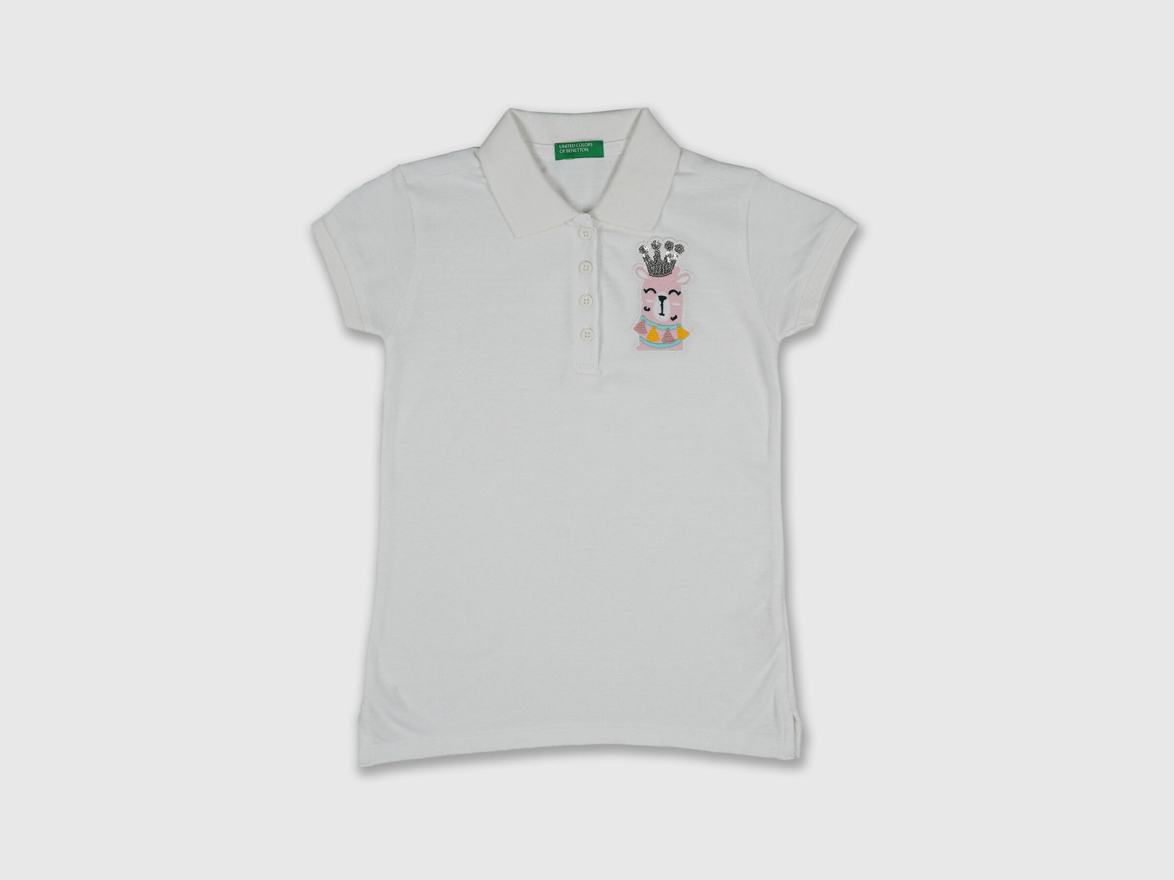 Solid Polo With Llama Badge image number 0