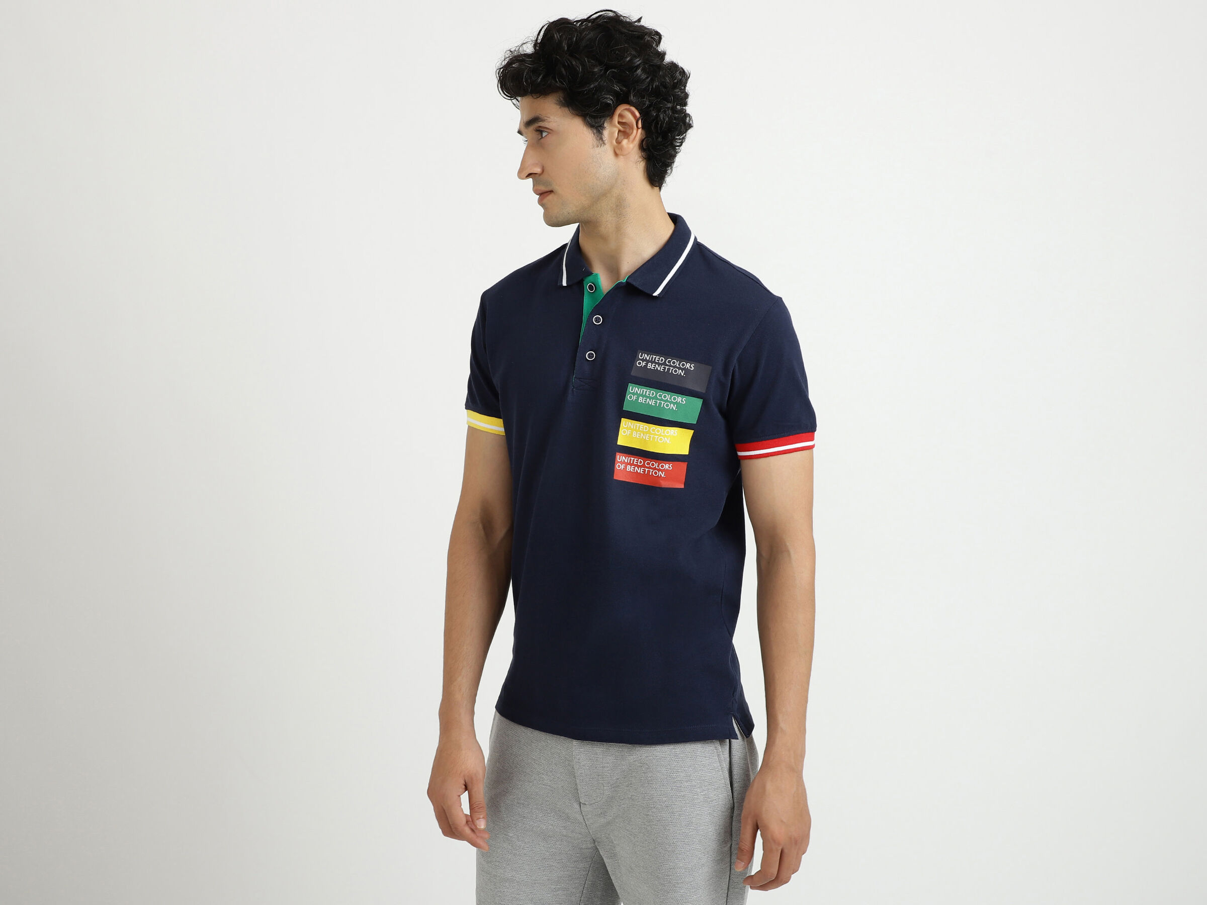 4 Patch Pique Polo image number 1