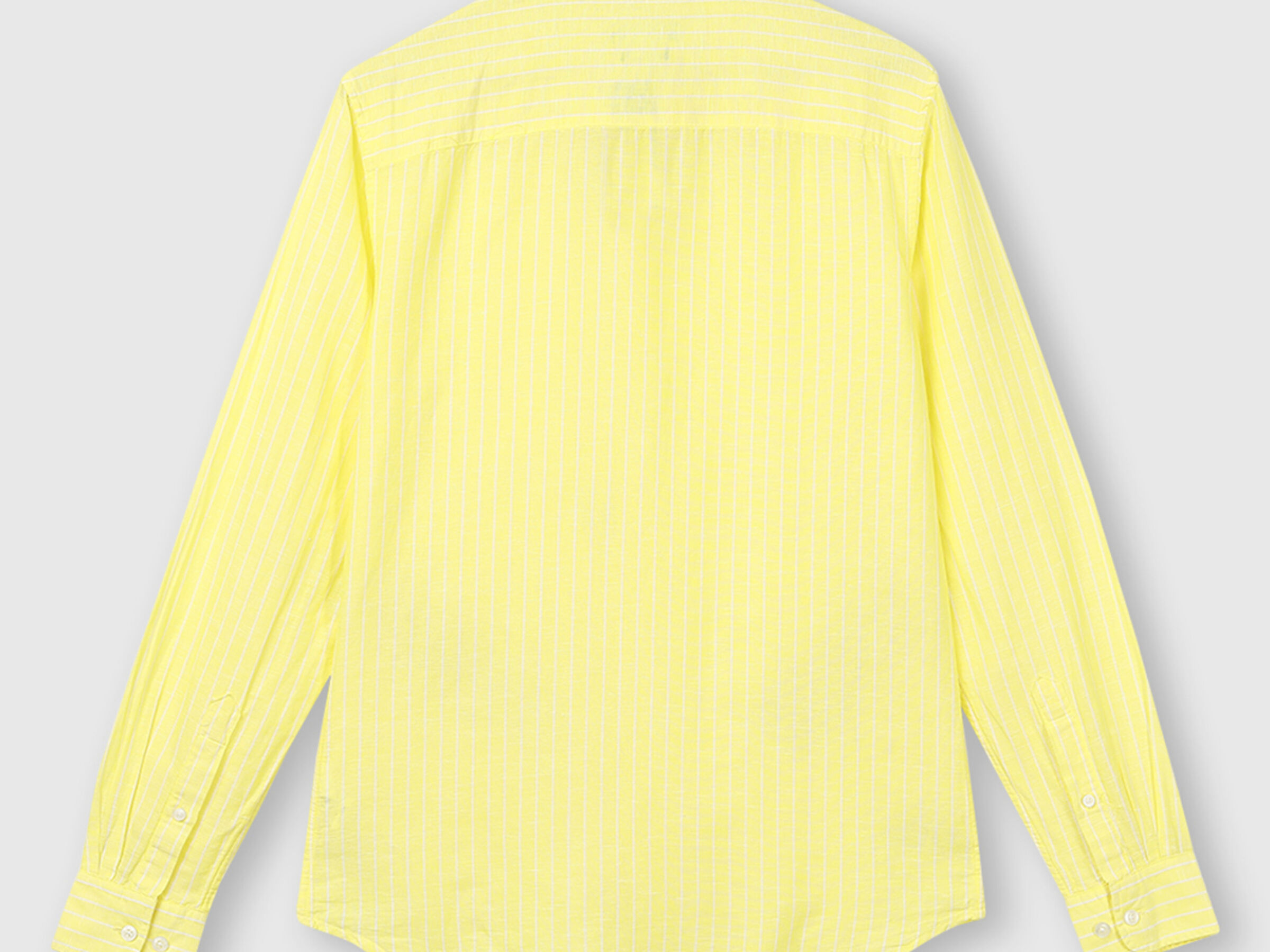 Linen Blend Stripe Shirt image number 5