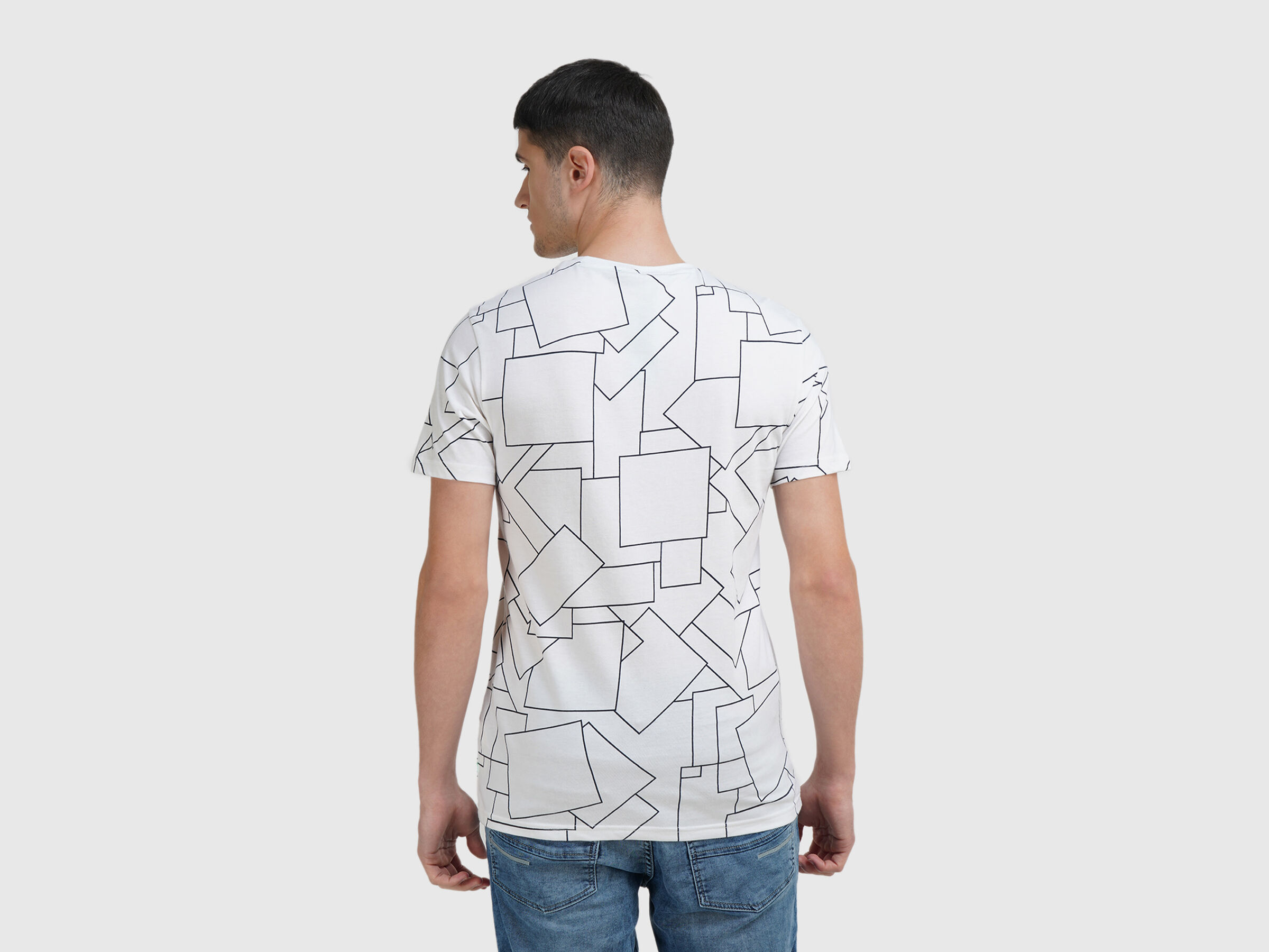 Geo Shapes AOP Tee image number 2