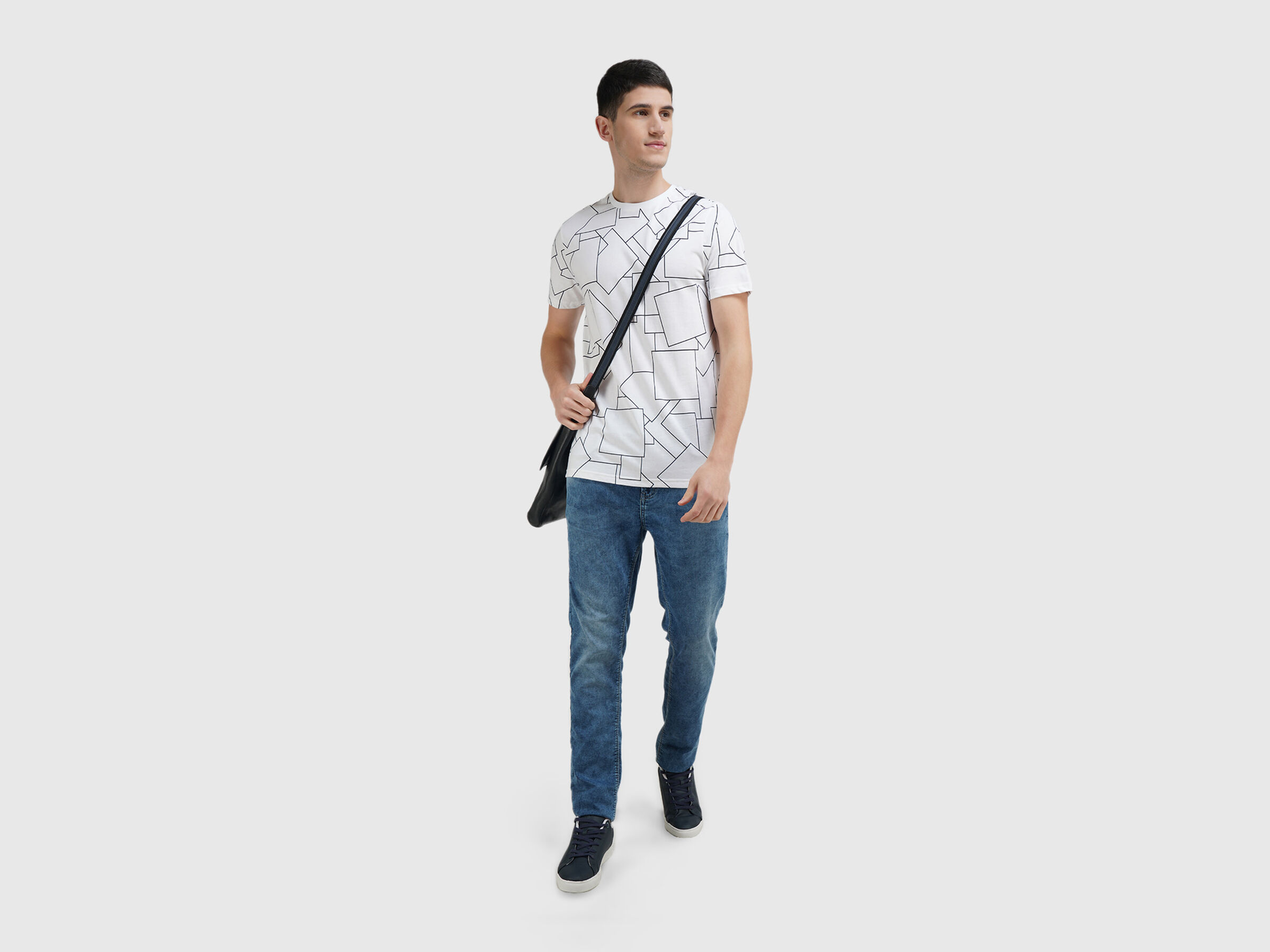 Geo Shapes AOP Tee image number 3