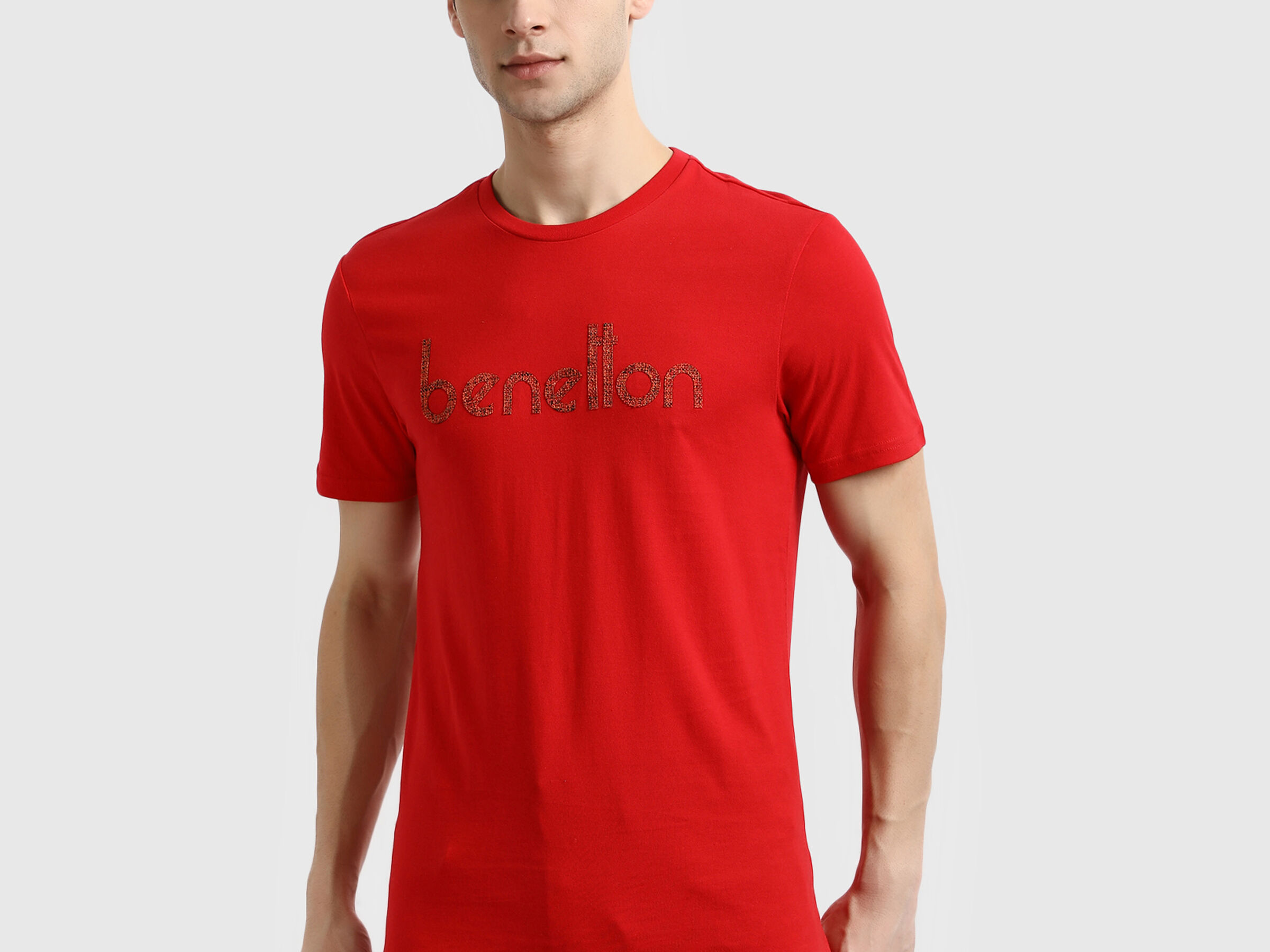 Lasercut T-Shirt with UCB Text Logo image number 5