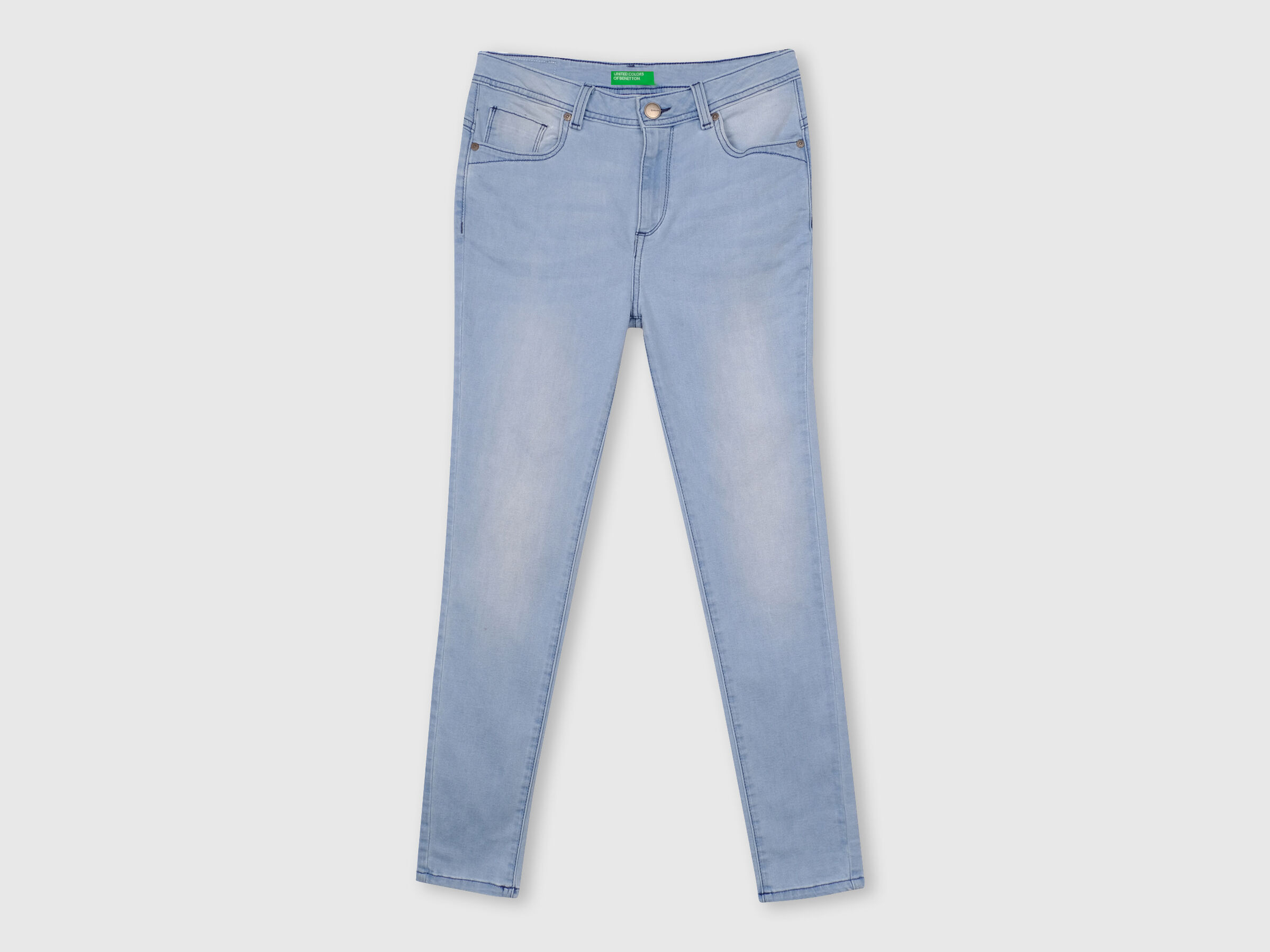 Basic 5 pocket skinny jeans image number 6