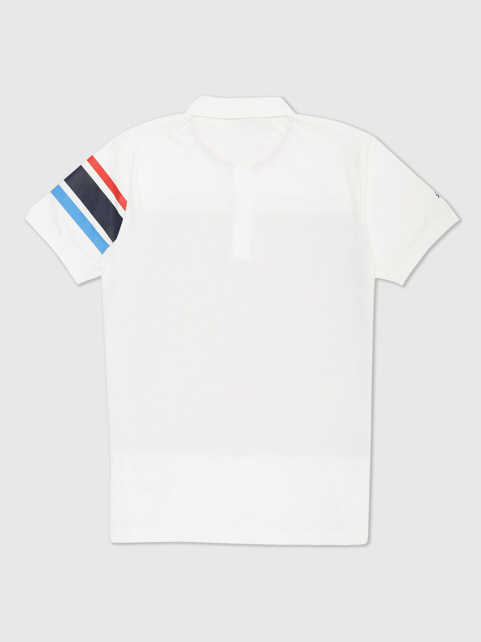 Short Sleeve Color Blocked Pique Polo image number 2