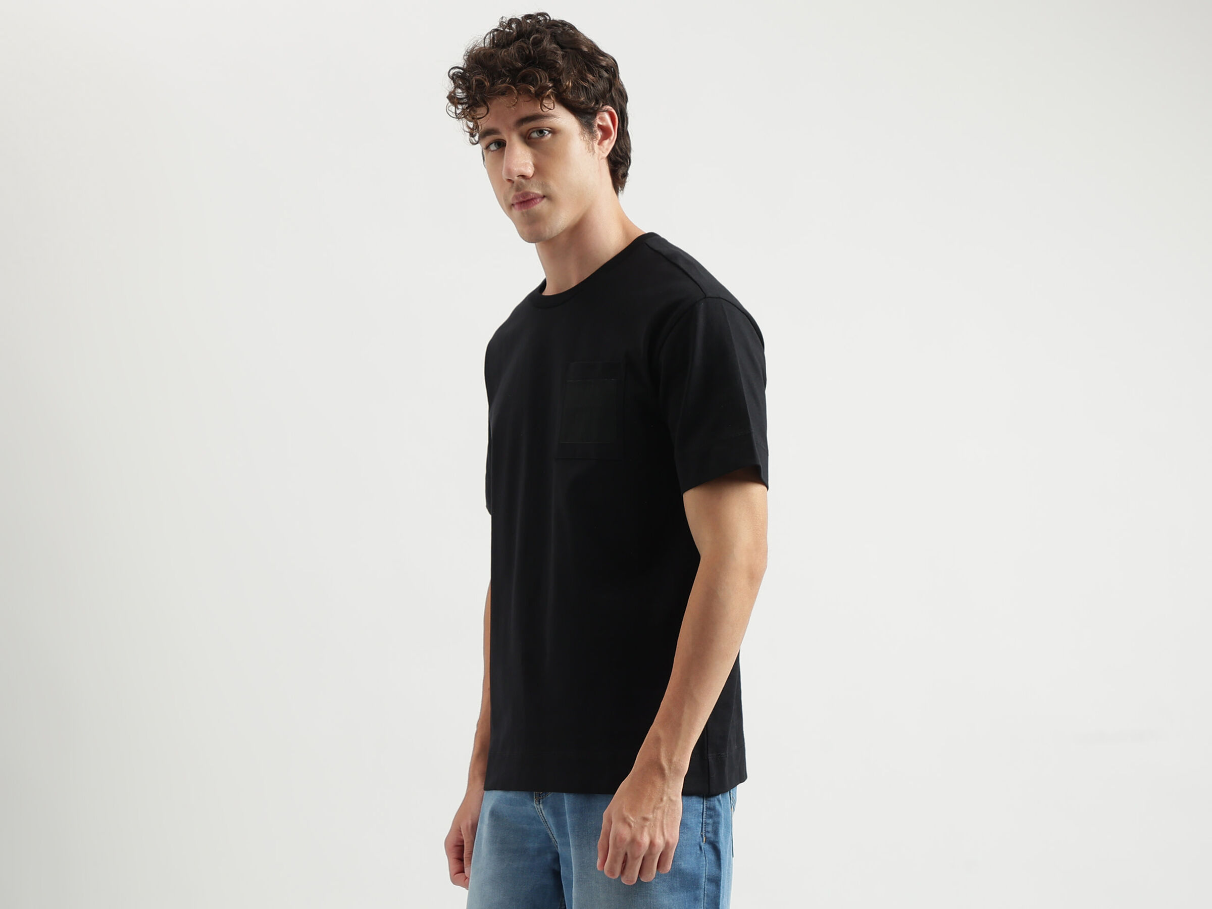 HEAVY JERSEY BOXY FIT TEE image number 1