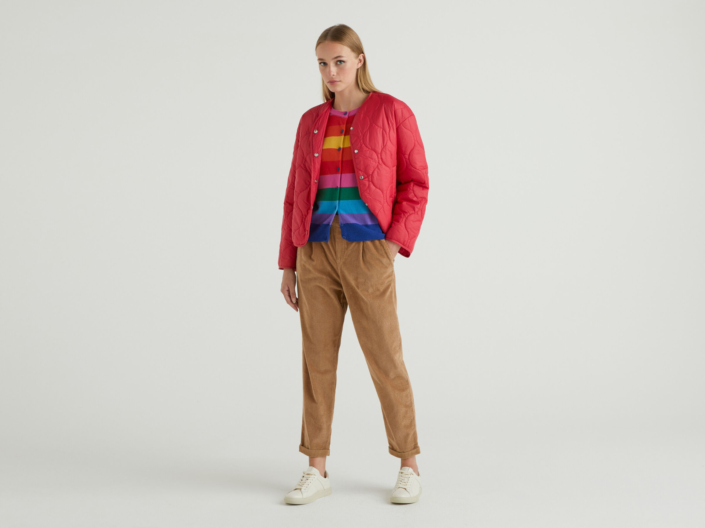 L/S QUILTED JACKET image number 2