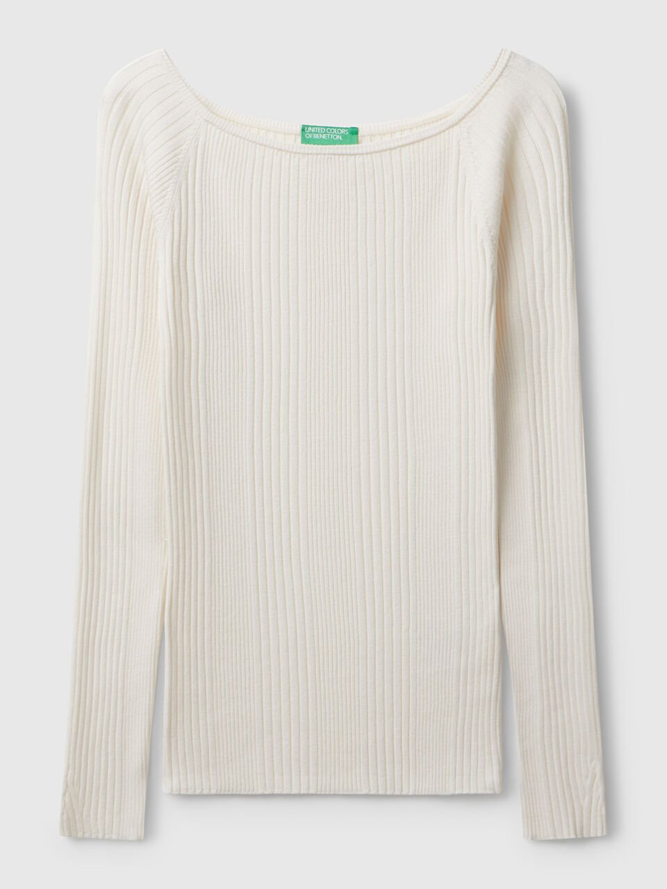 BOAT-NECK SWEAT.L/S Women image number 1