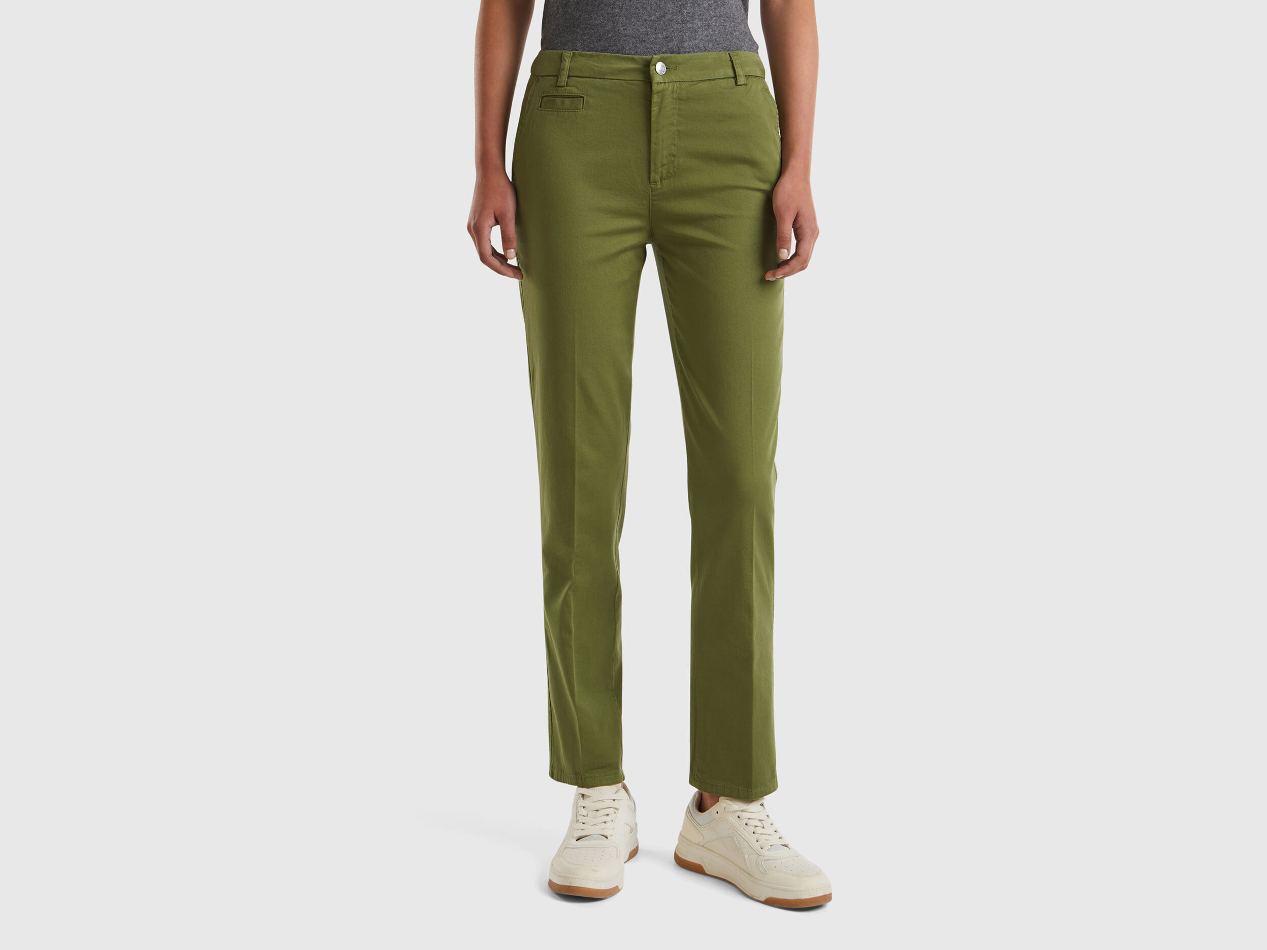 Womens chino joggers clearance