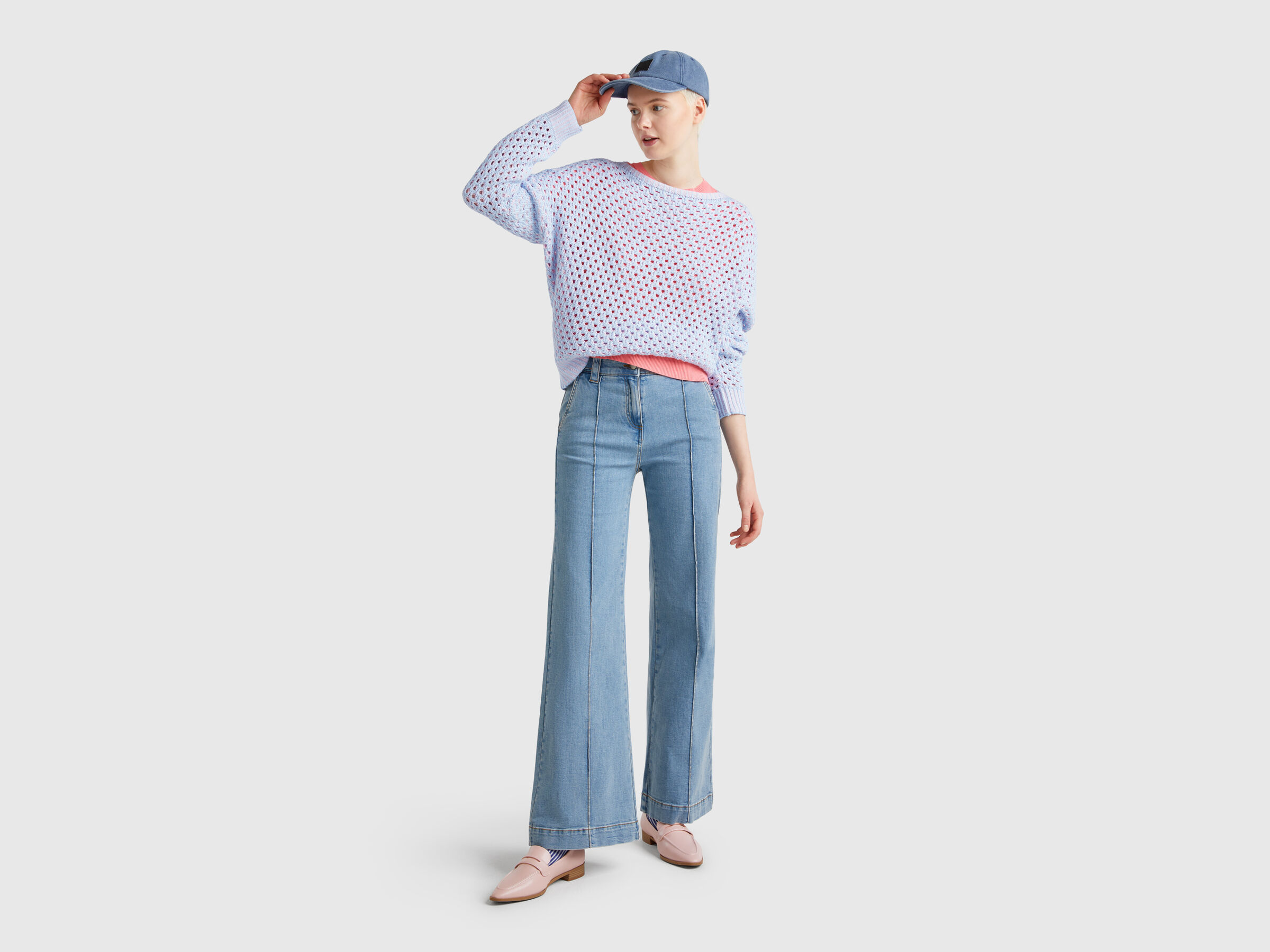 BOAT-NECK SWEAT.L/S Women image number 2