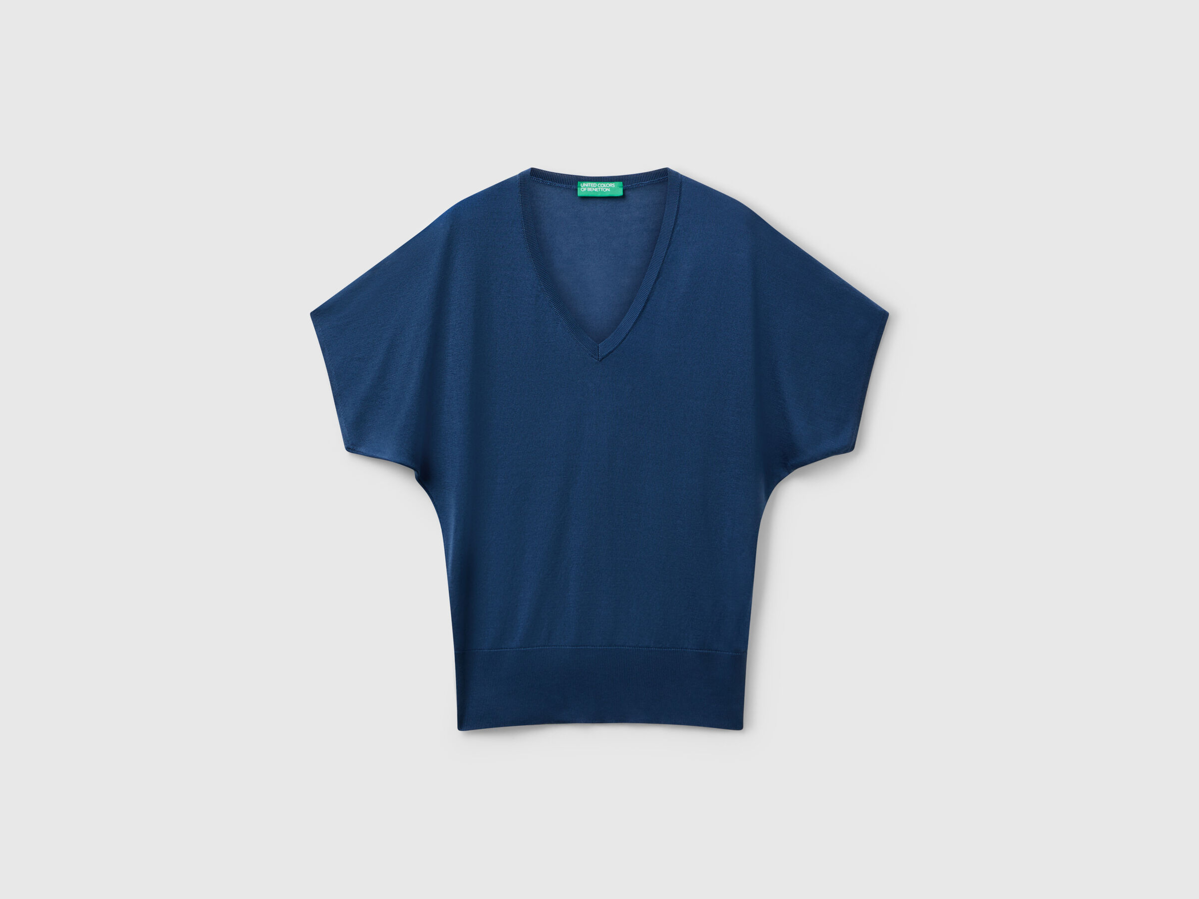 V NECK SWEATER H/S Women image number 3