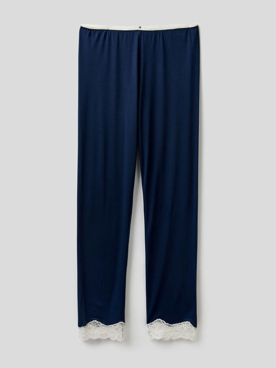 Trousers with lace details image number 1