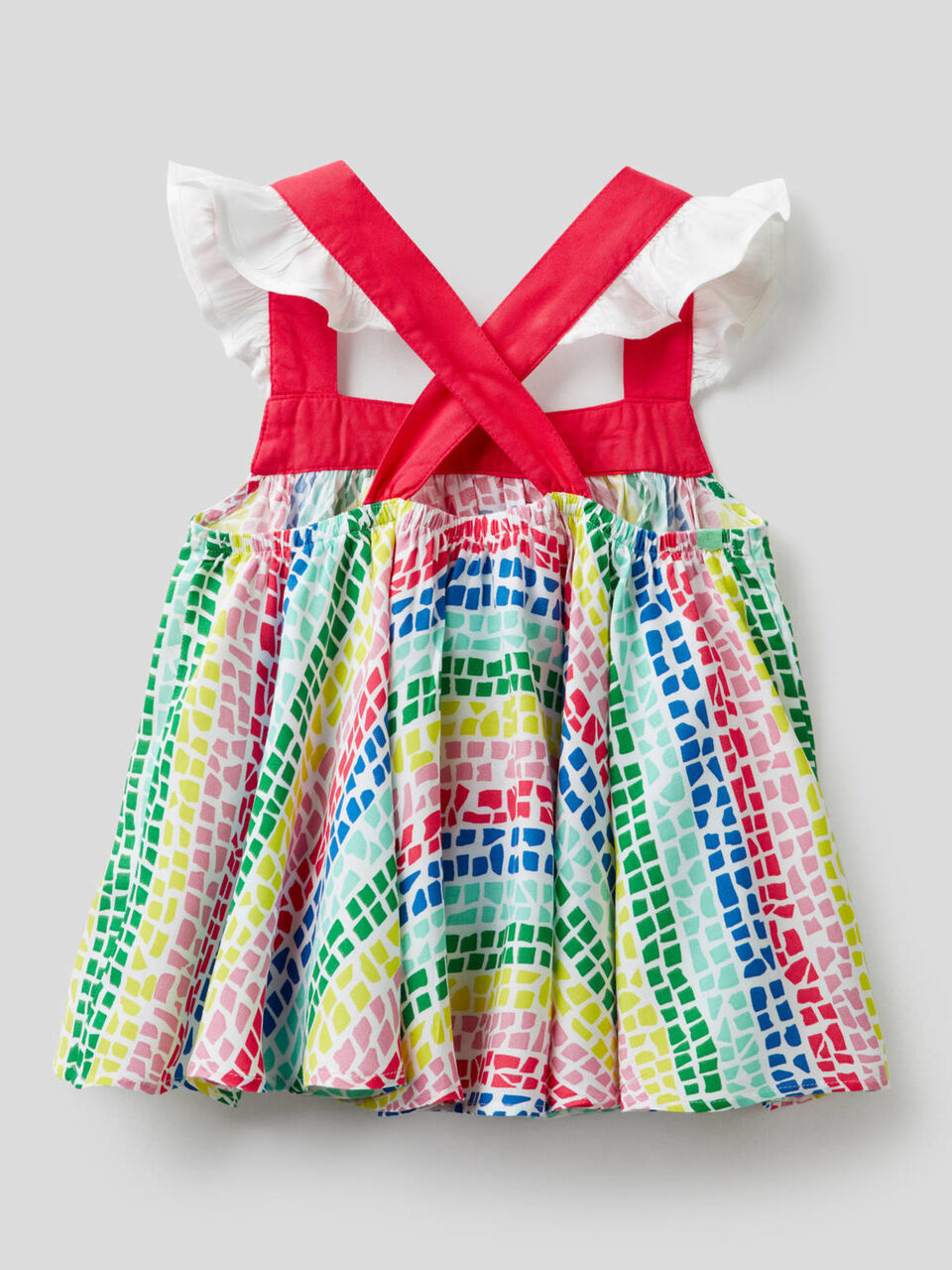 Flowy top with pattern print image number 2