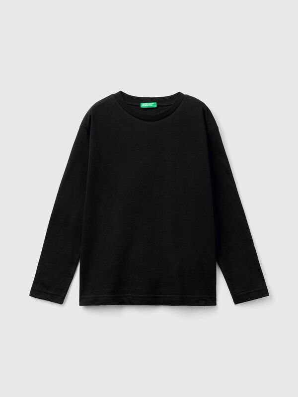  cotton crew neck t-shirt Junior Boy