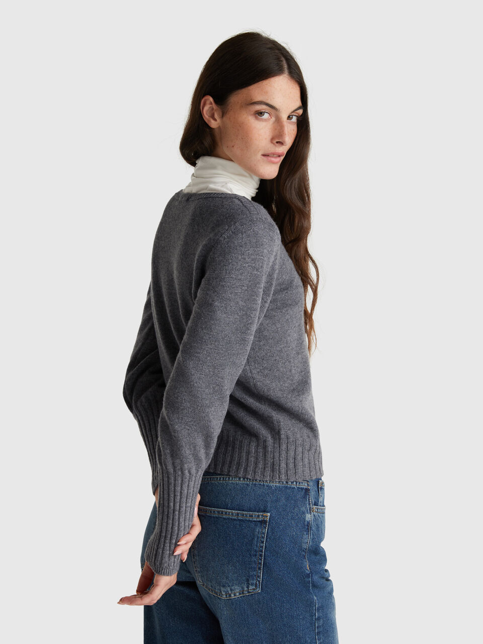 BOAT-NECK SWEAT.L/S Women image number null