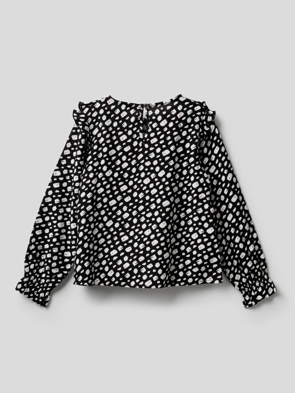 Blouse with frill image number 2