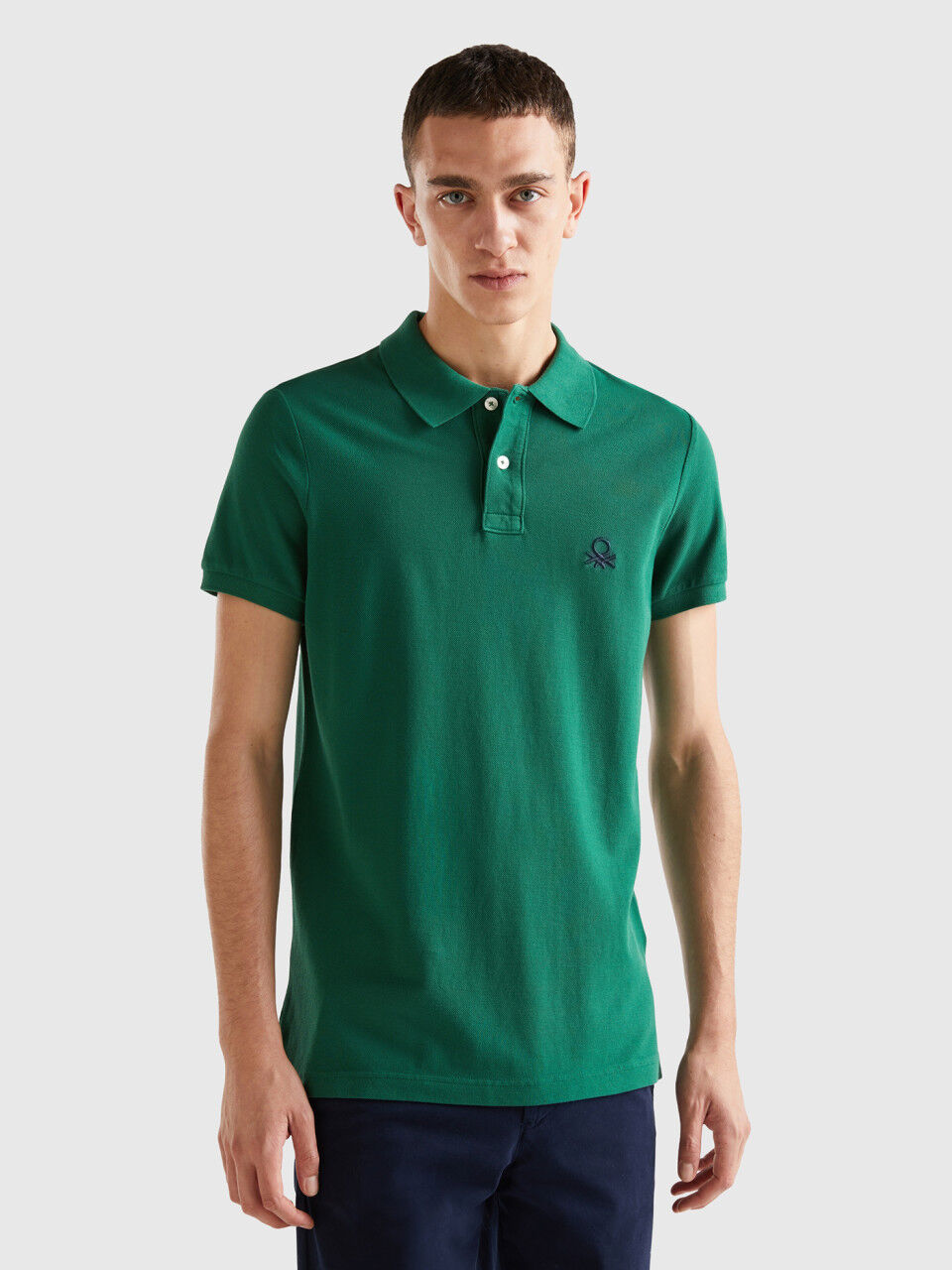 Polo t shirt benetton clearance