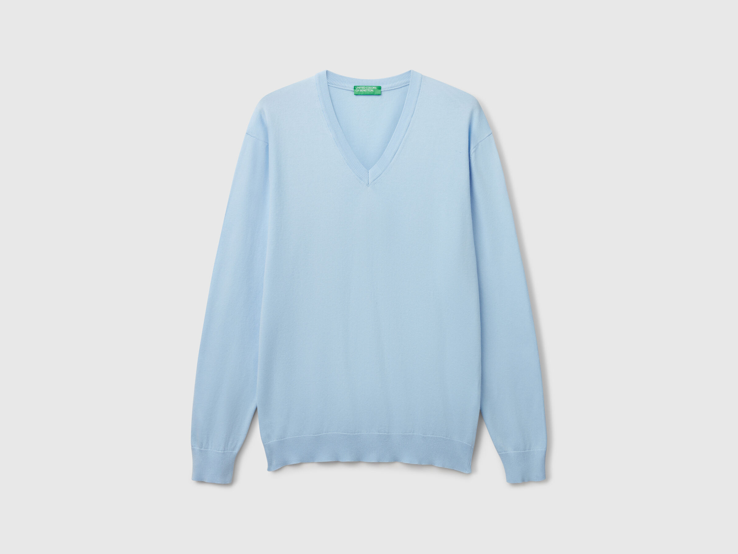 V NECK SWEATER L/S Men image number 3