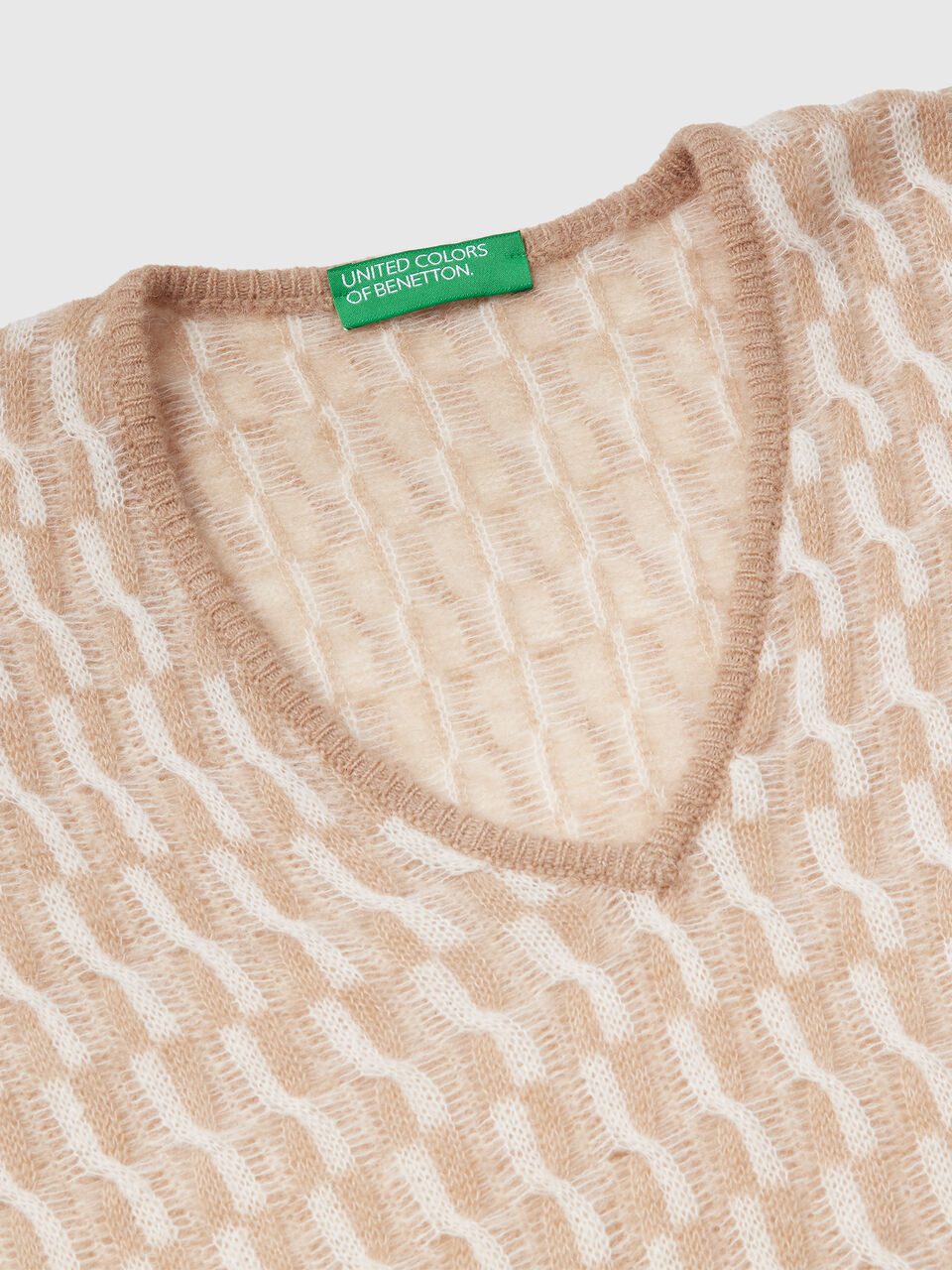 V NECK SWEATER L/S Women image number null