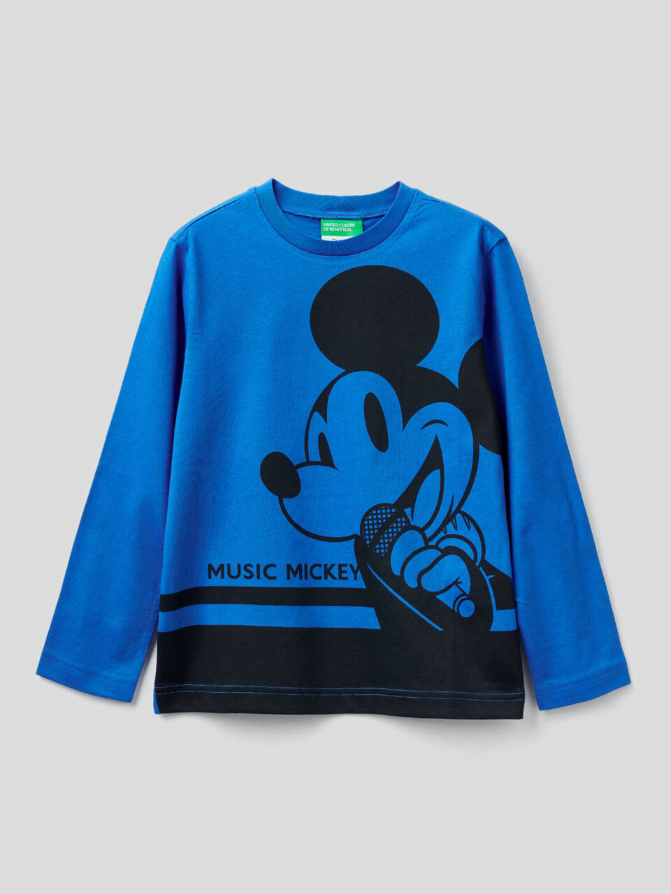 Long sleeve t-shirt with Mickey Mouse print image number 1