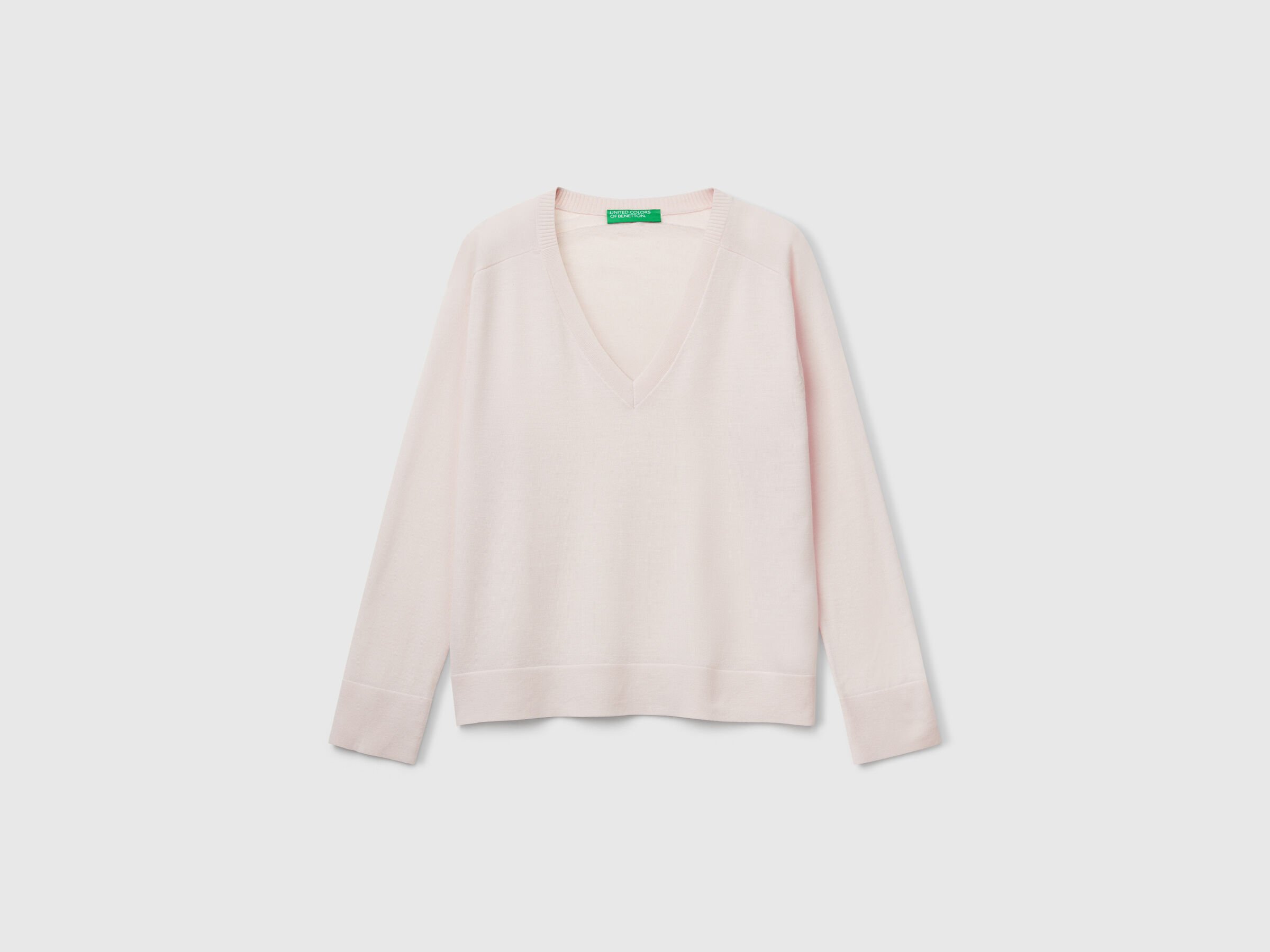 V NECK SWEATER L/S Women image number 3
