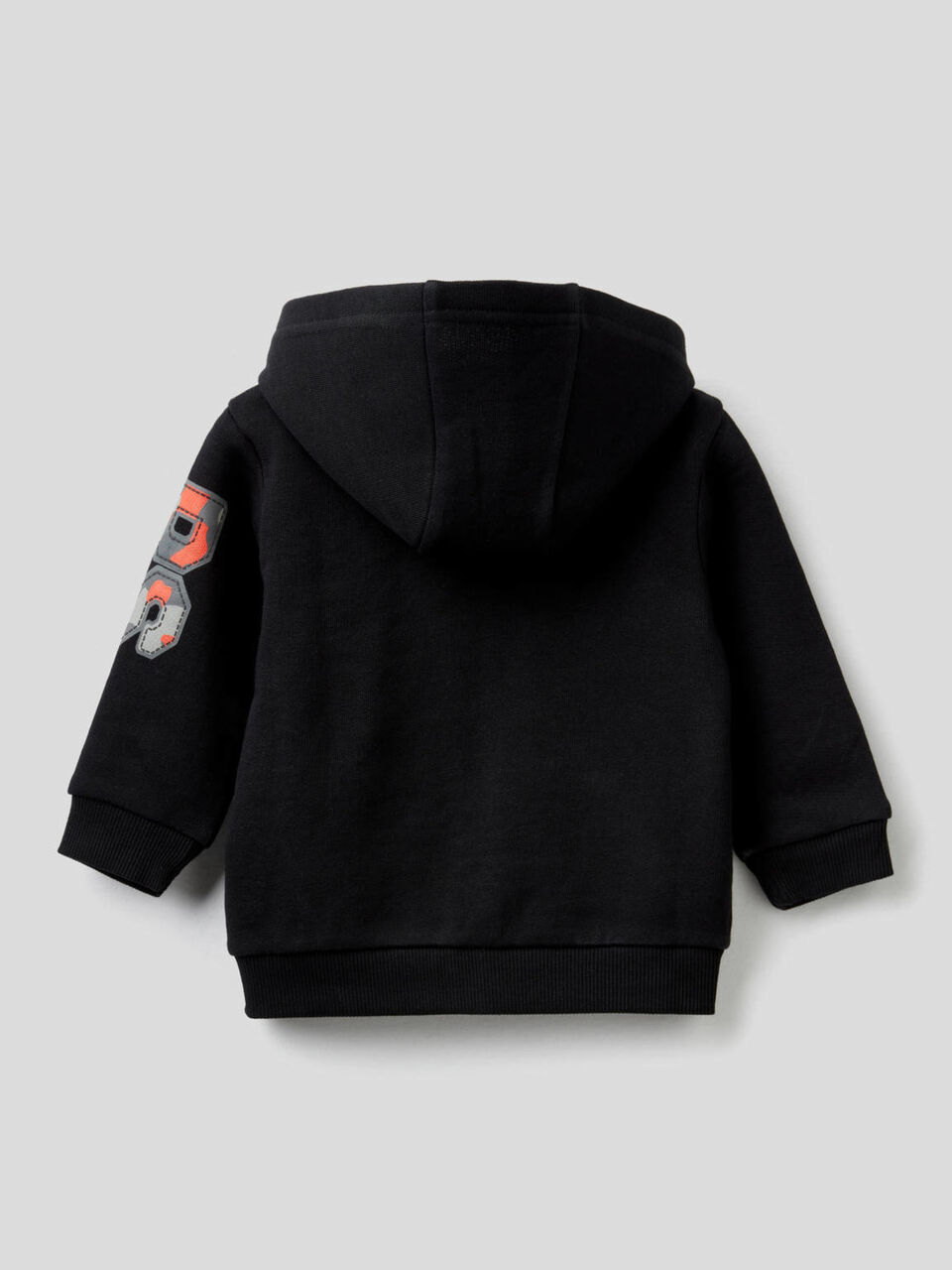 Zip-up hoodie in cotton image number 2