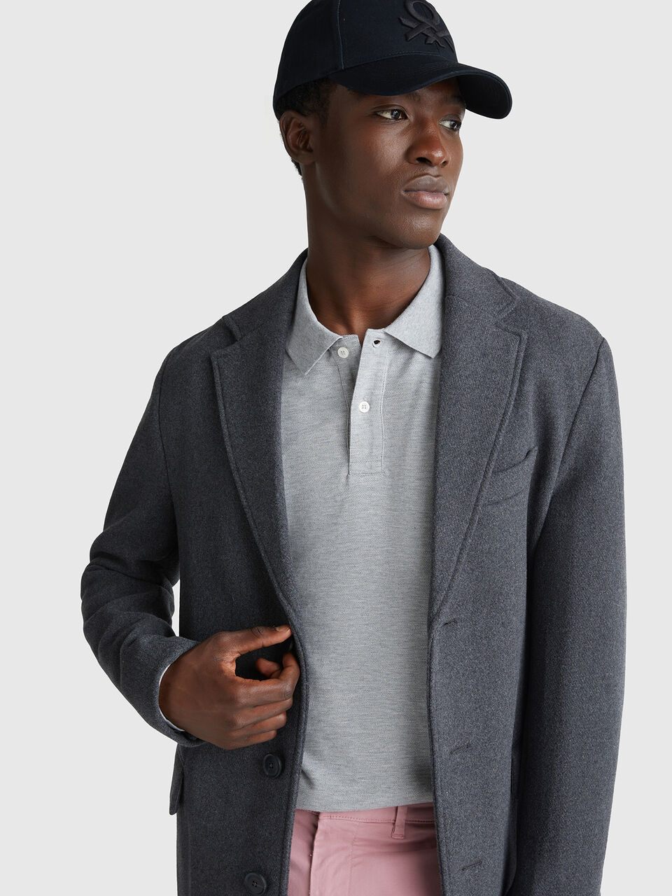 L/S POLO SHIRT Men image number null