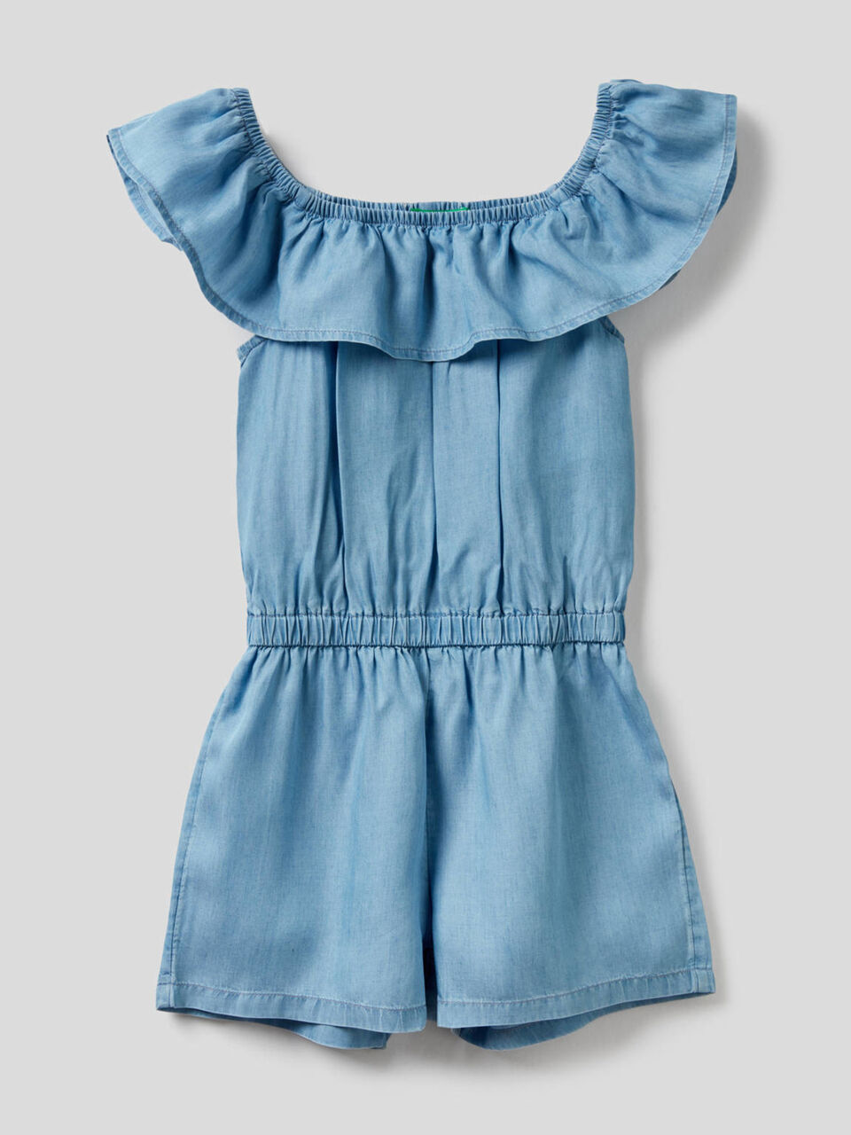 Short jumpsuit with frill image number 1
