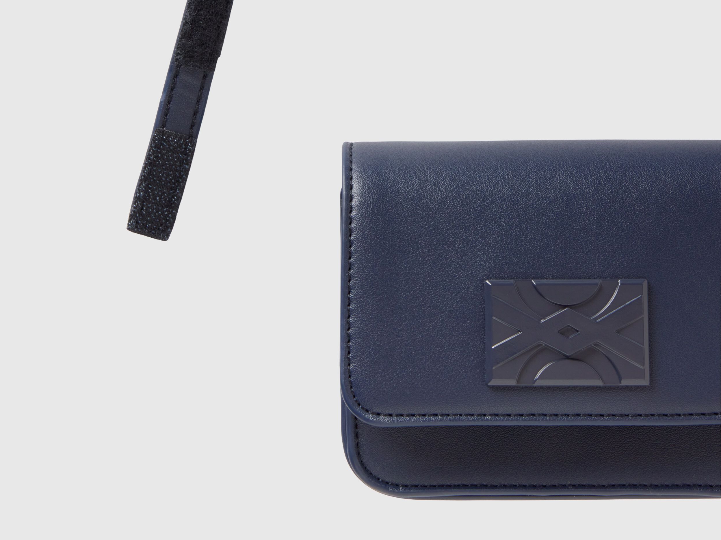 Navy blue mini bag top