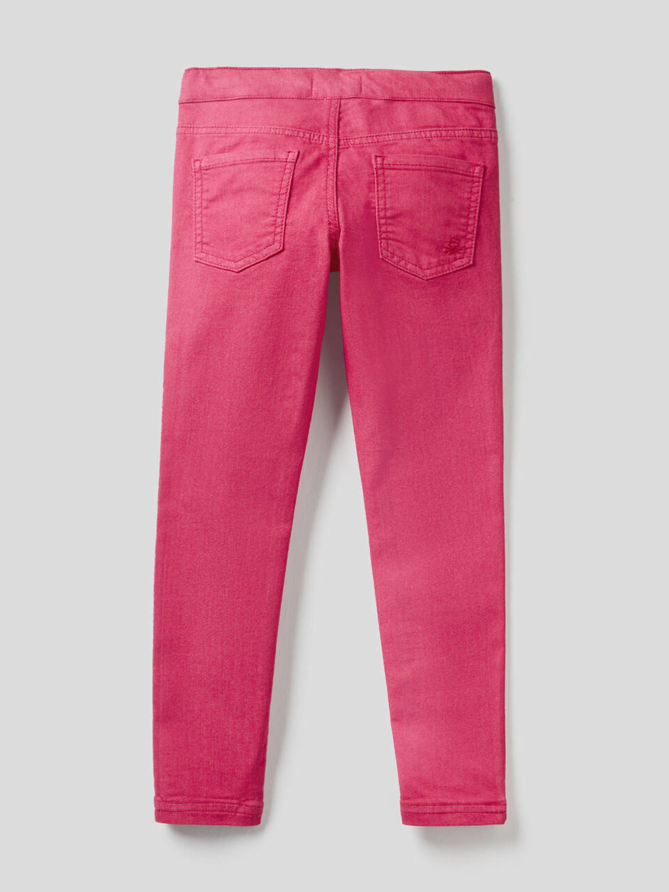 Twill trousers in stretch cotton blend. image number 2