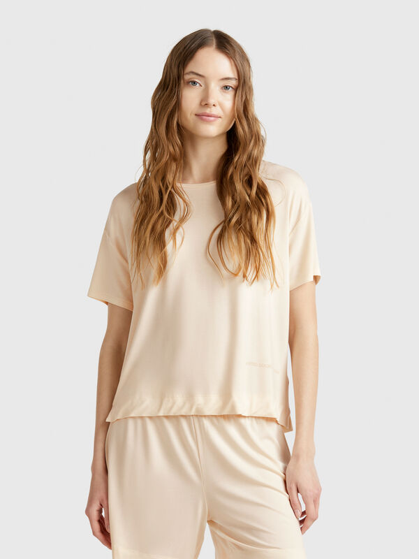 T-shirt in stretch Modal Women