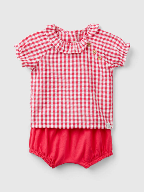 T-shirt and shorts outfit New Born (0-18 months)